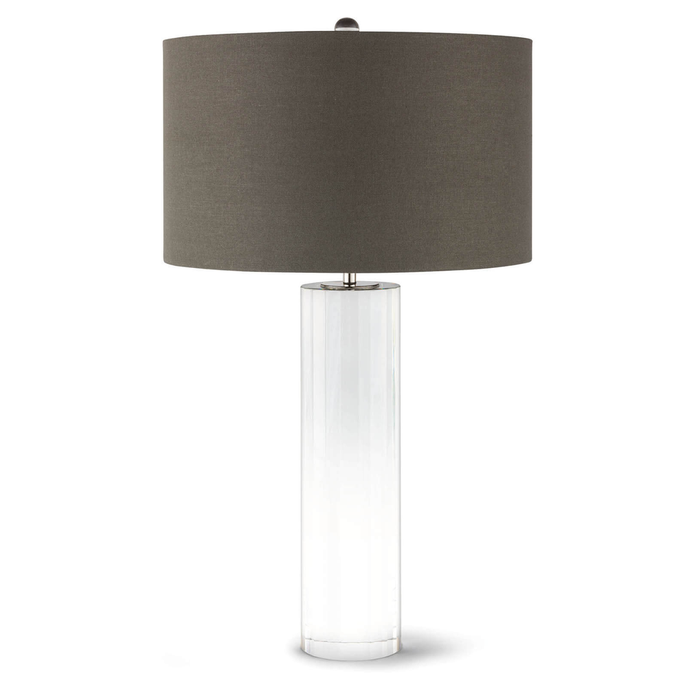 Romeo Crystal Table Lamp Miller S, Cylinder Crystal Table Lamp
