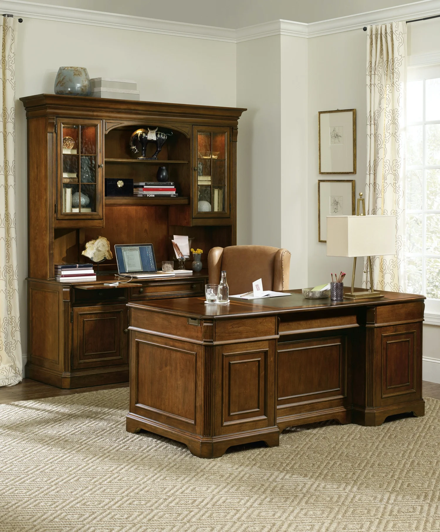 Brookhaven Executive Desk — Miller's Home Furnishings