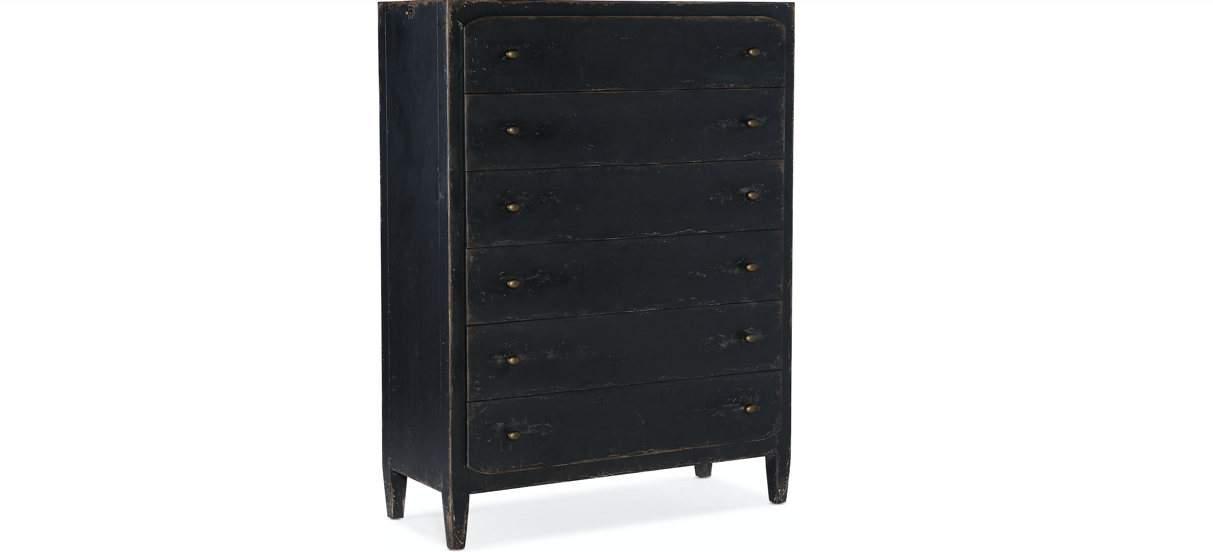Black Ciao Bella <br/>Six-Drawer Chest Miller's Home Furnishings Black Ciao Bella <br/>Six-Drawer Chest Miller's Home Furnishings