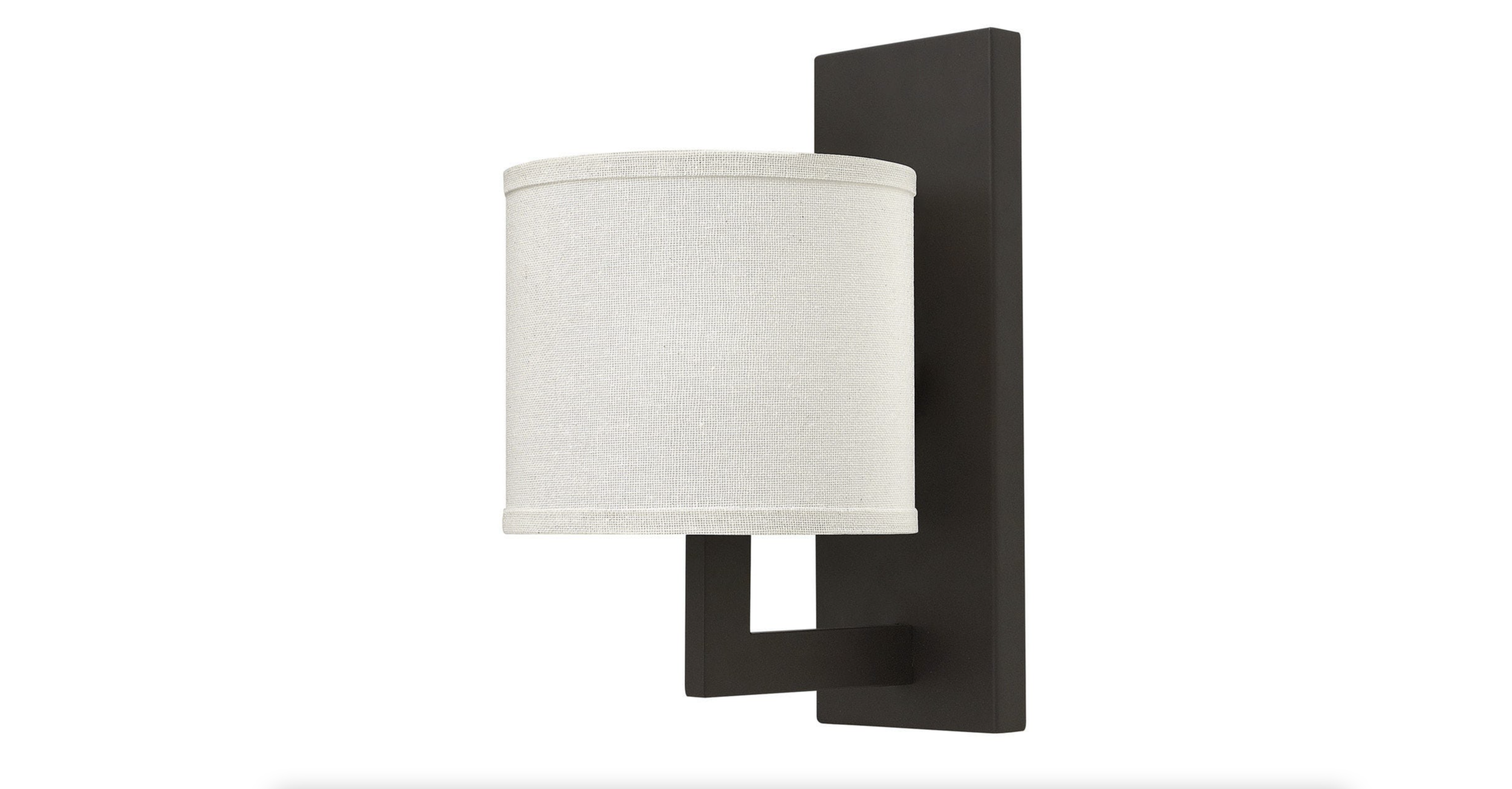 Single Light Buckeye Bronze Hampton Sconce
