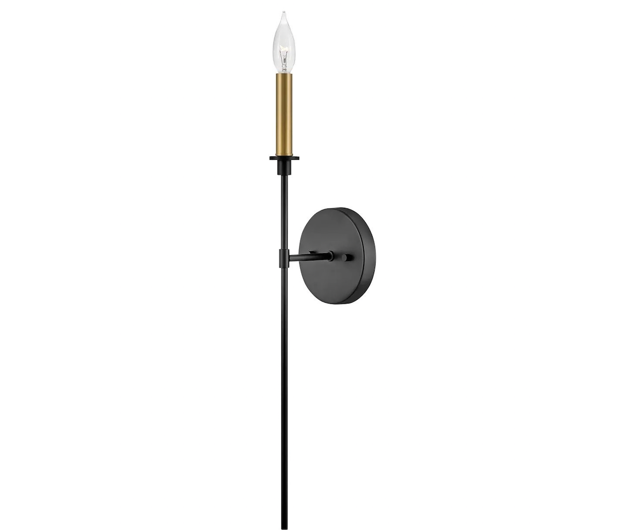 Hux Single Light Tall Sconce