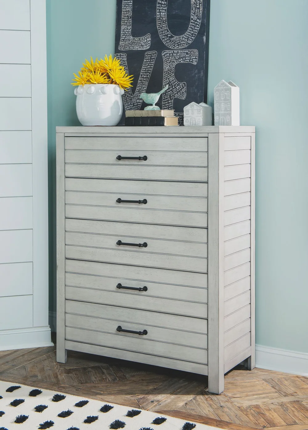 stone grey dresser Bordeaux Dresser in Stone Finish – Eloquence main image 0