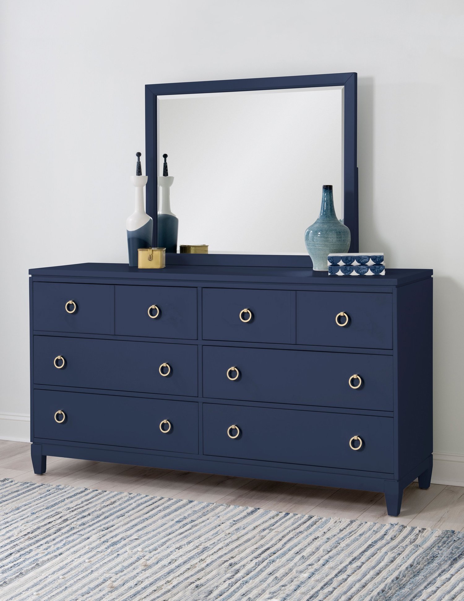 Blue Summerland 6 Drawer Dresser Miller's Home Furnishings Blue Summerland 6 Drawer Dresser Miller's Home Furnishings