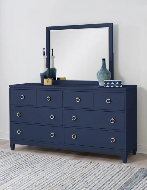 blue dress for baby girl Kroehler Navy 8 Drawer Dresser  Stonehouse Designs