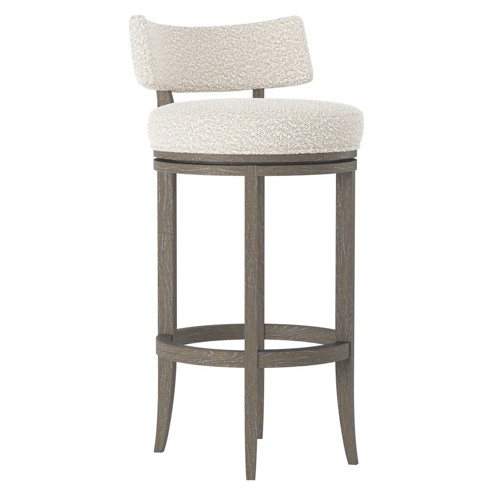 Customizable Hirsch Fabric Bar Stool — Miller's Home Furnishings