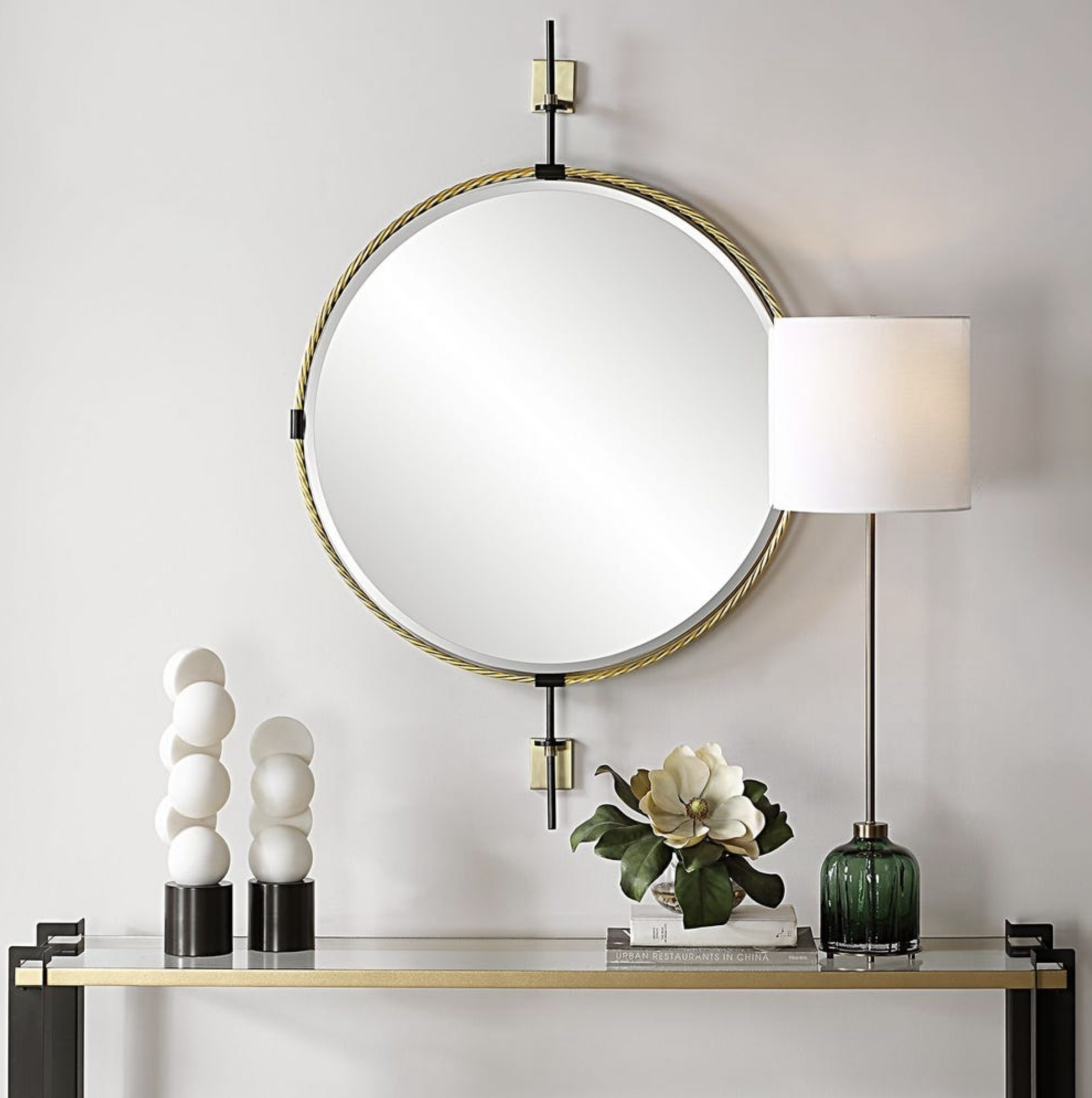 Guardrail Round Mirror