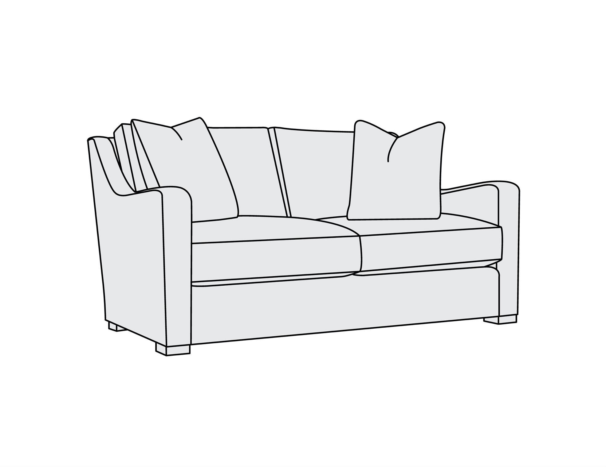 Customizable Ventura Loveseat