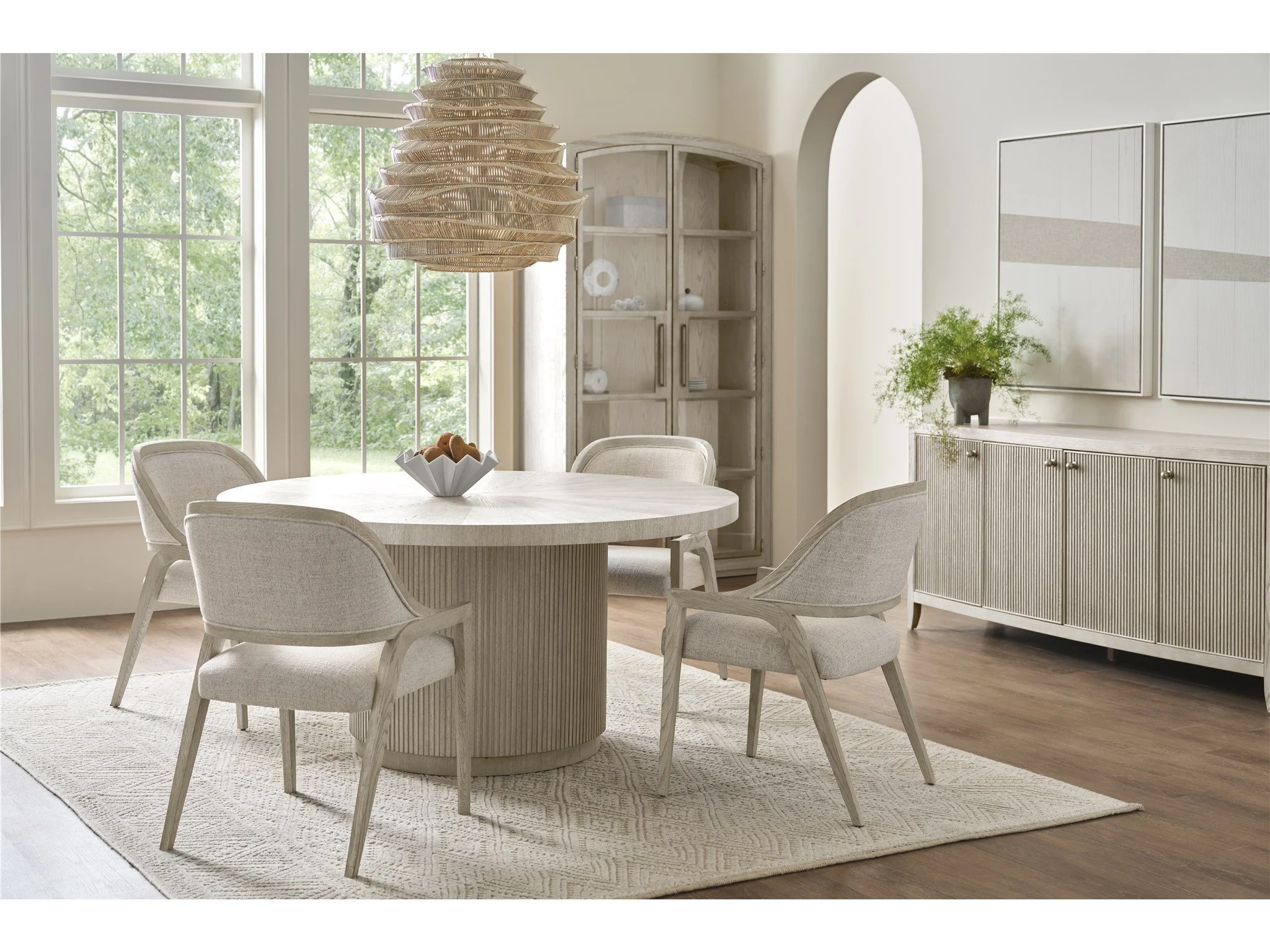 White Oak Carmen Round Table