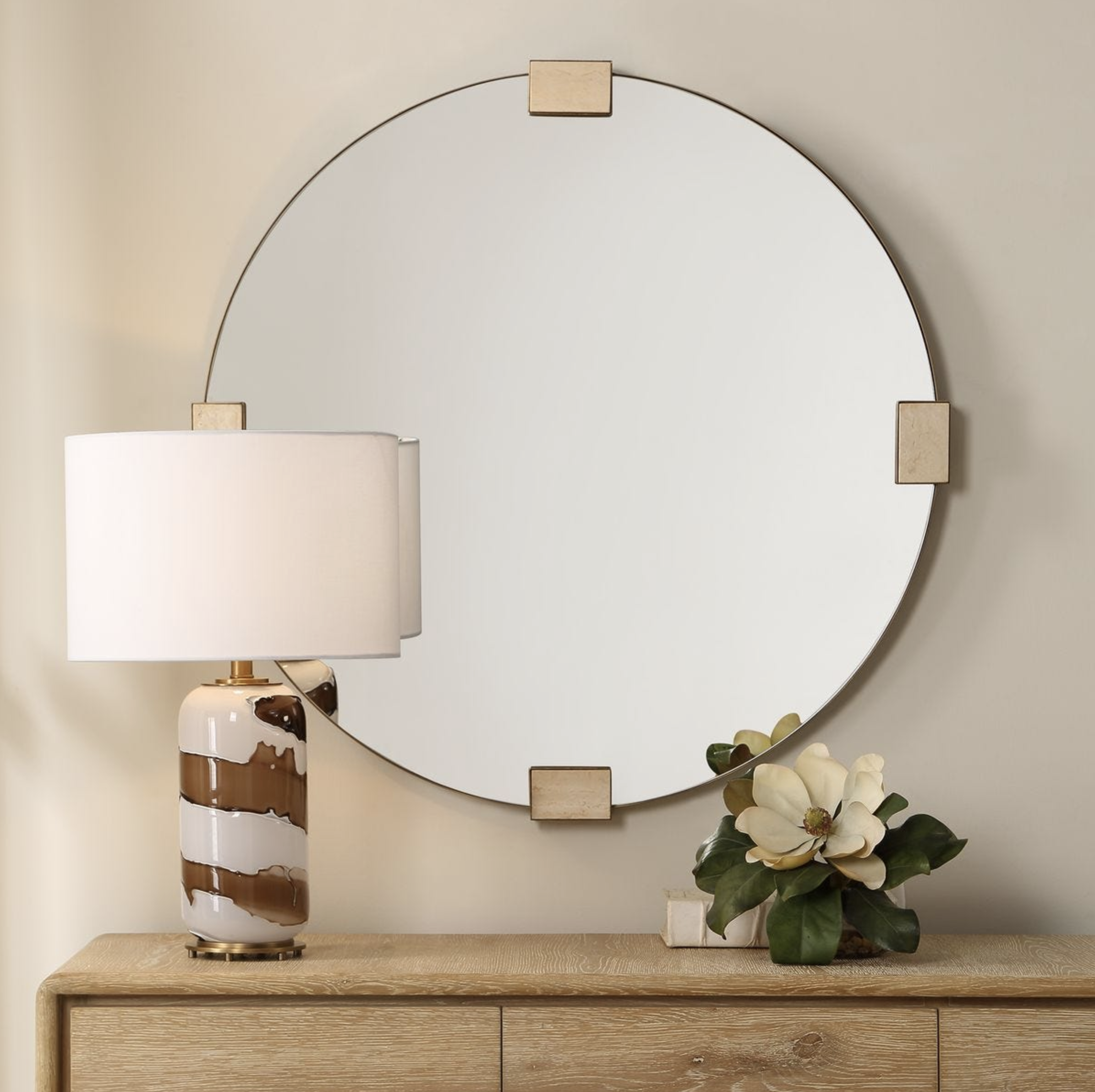 Russo Round Mirror