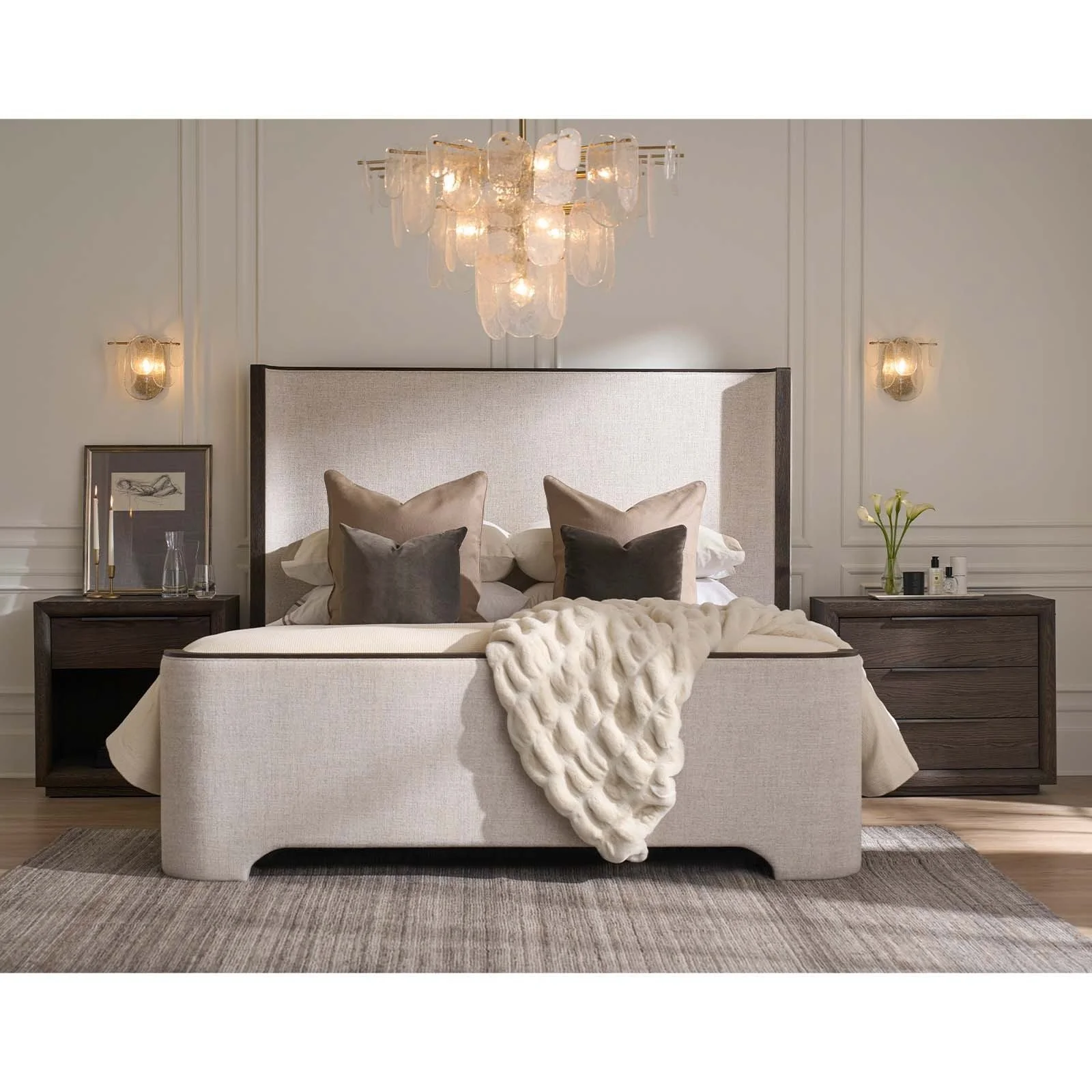 Brass Echo Chandelier