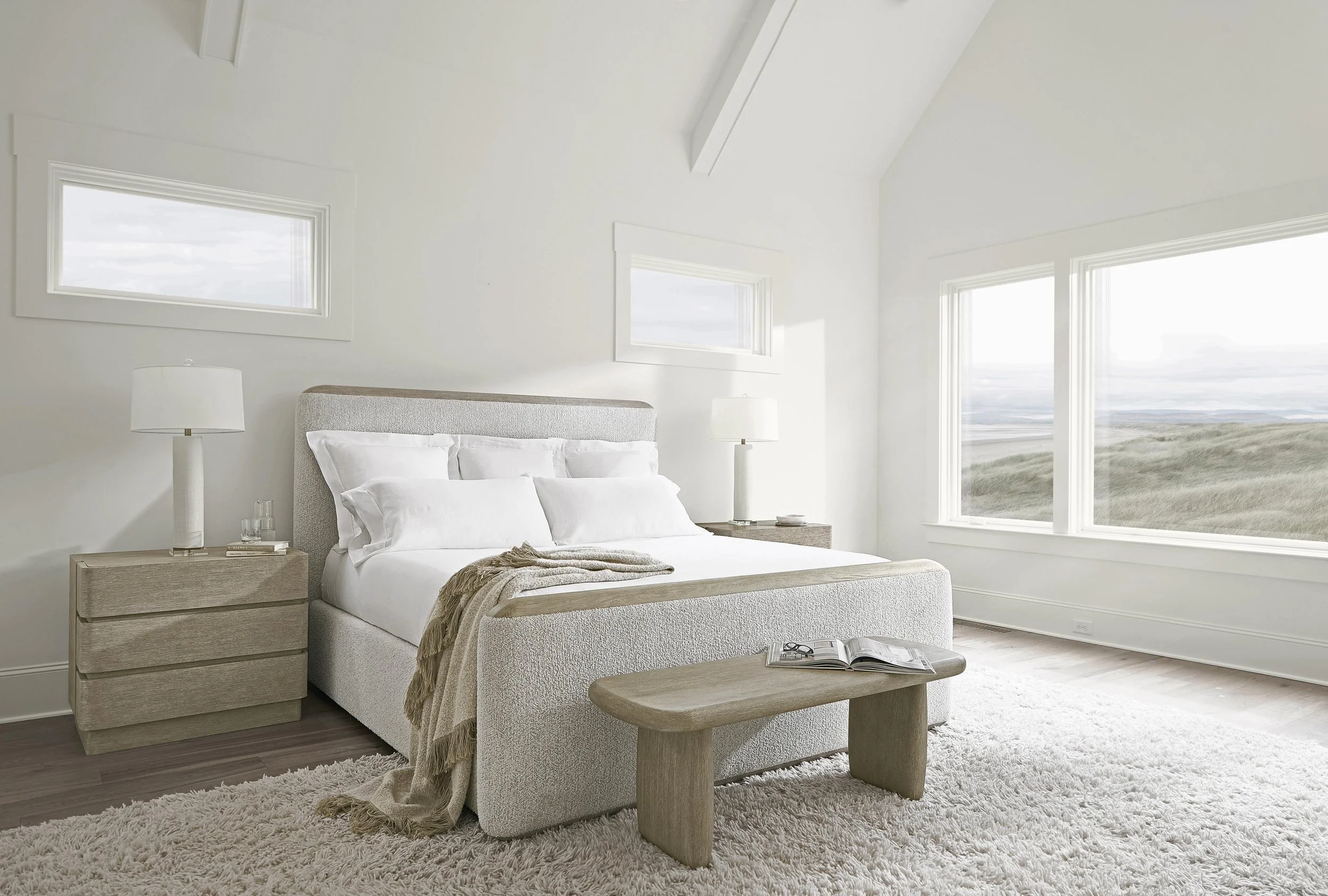 Arcadia Panel Bed