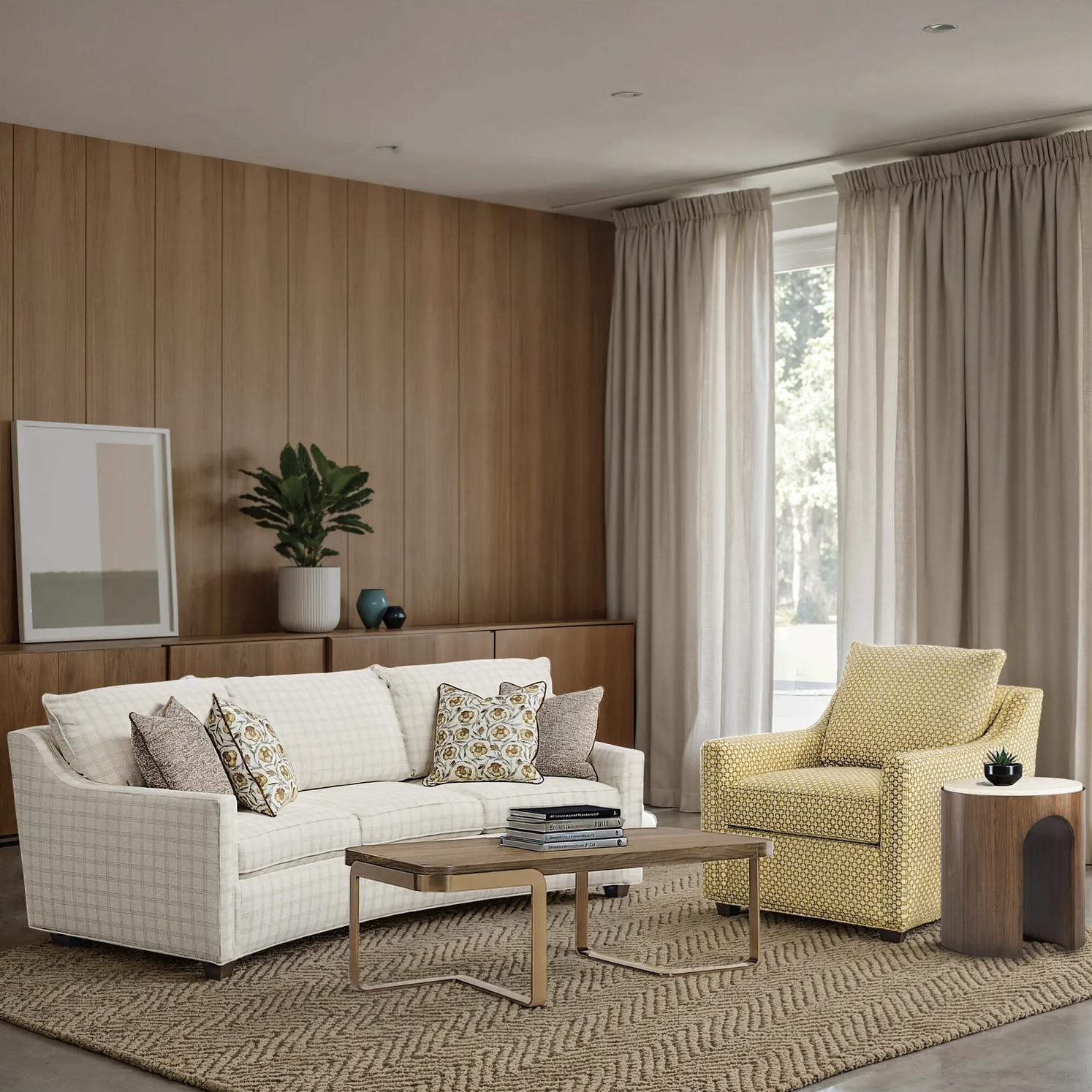 Customizable Dekker Conversation Sofa