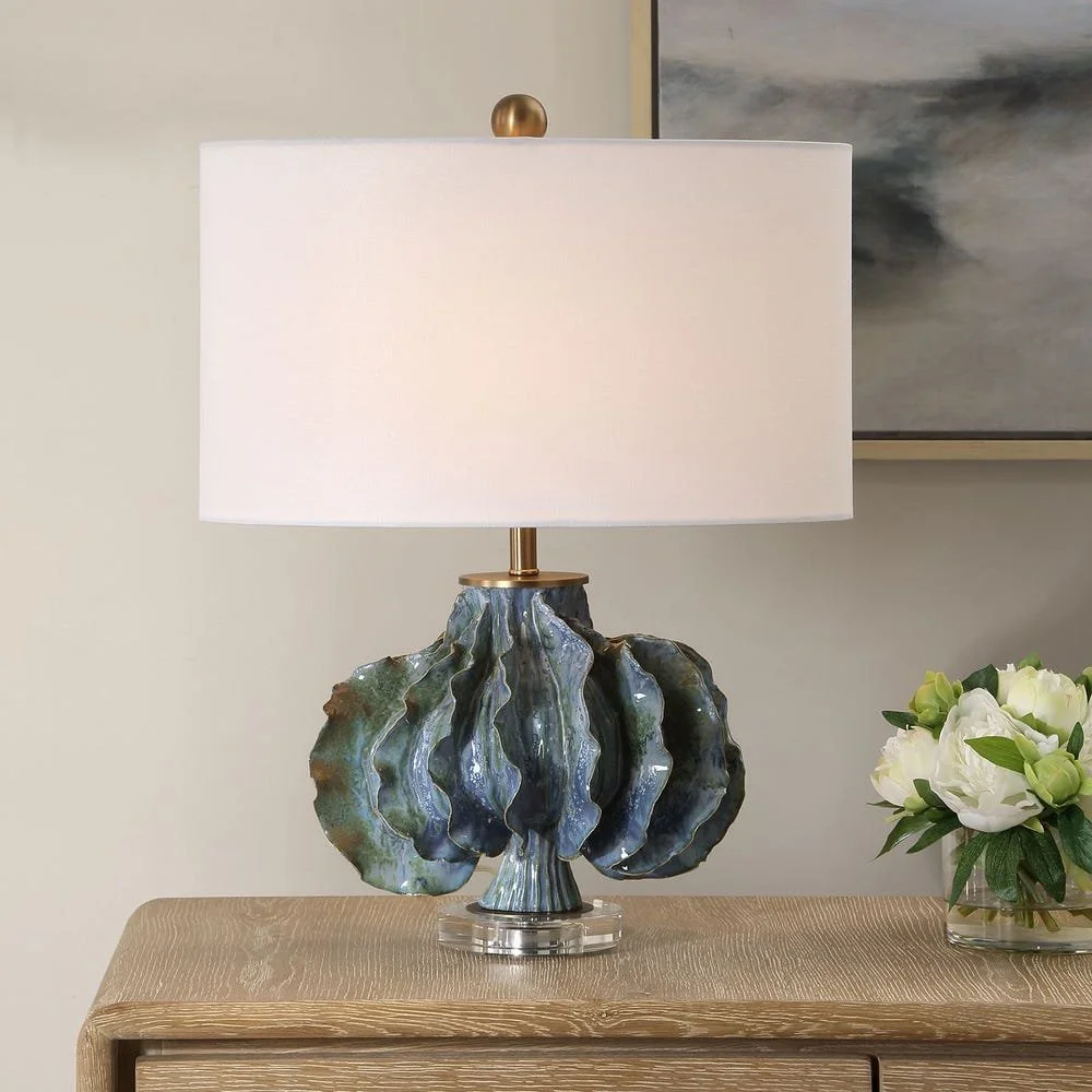 Ruffle Up Table Lamp