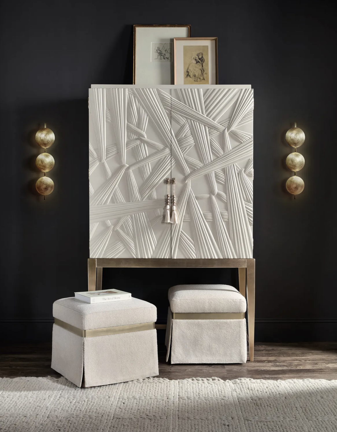 Melange Dream Weaver Bar Cabinet