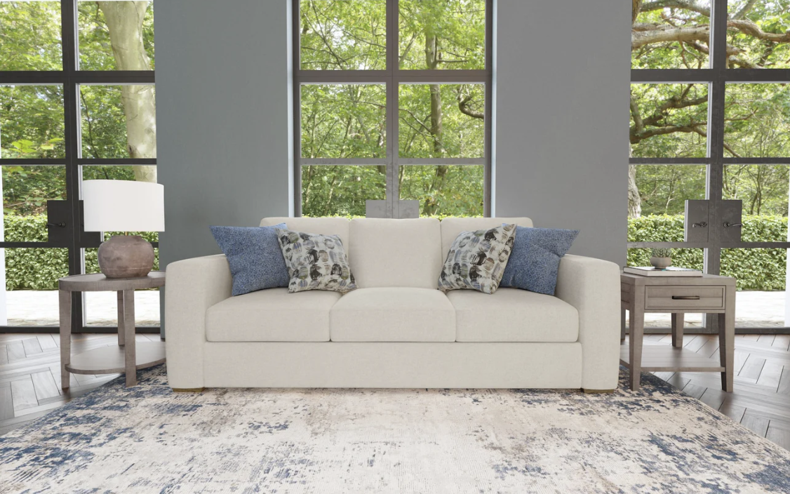 Customizable Collins Three-Cushion Sofa