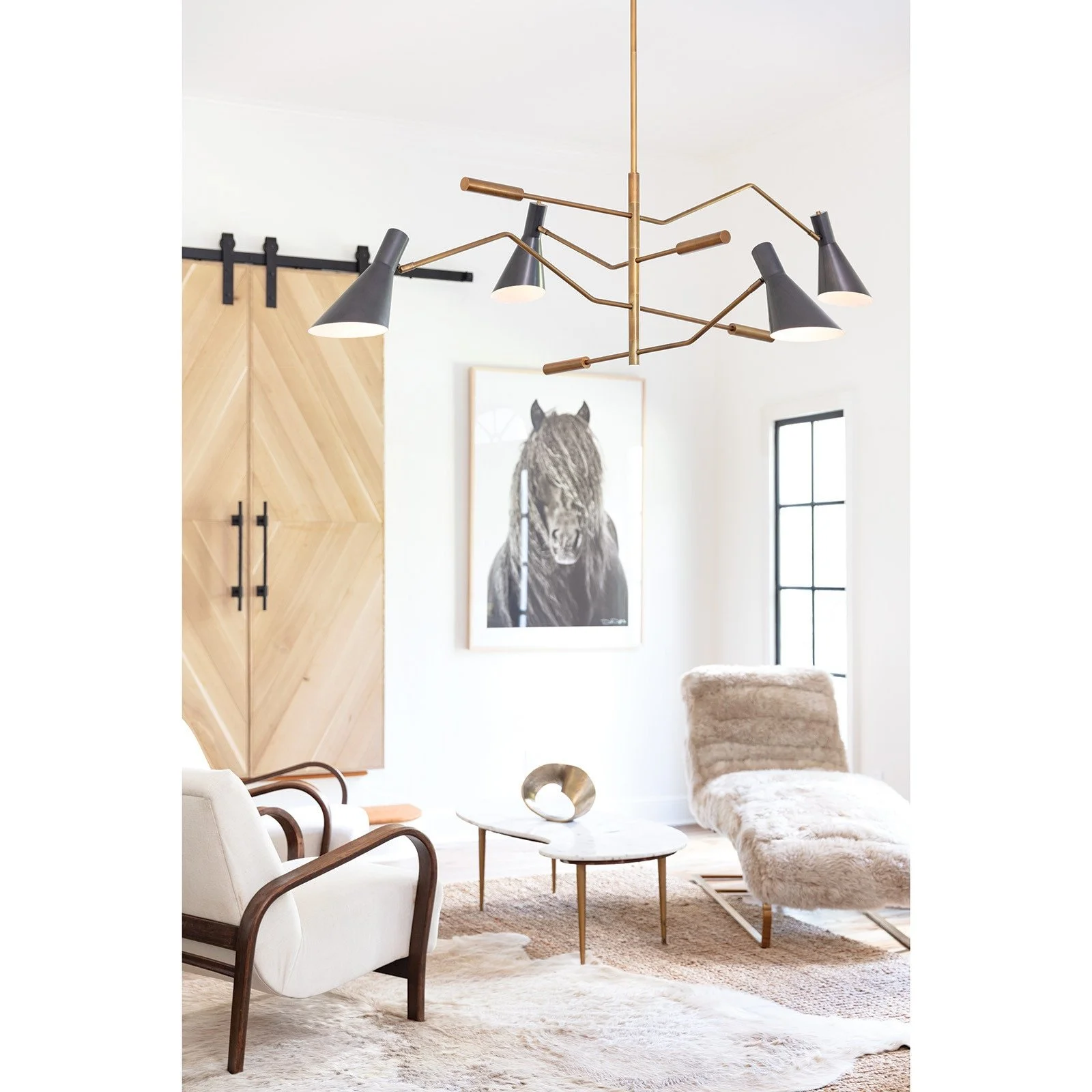 Black Spyder Chandelier