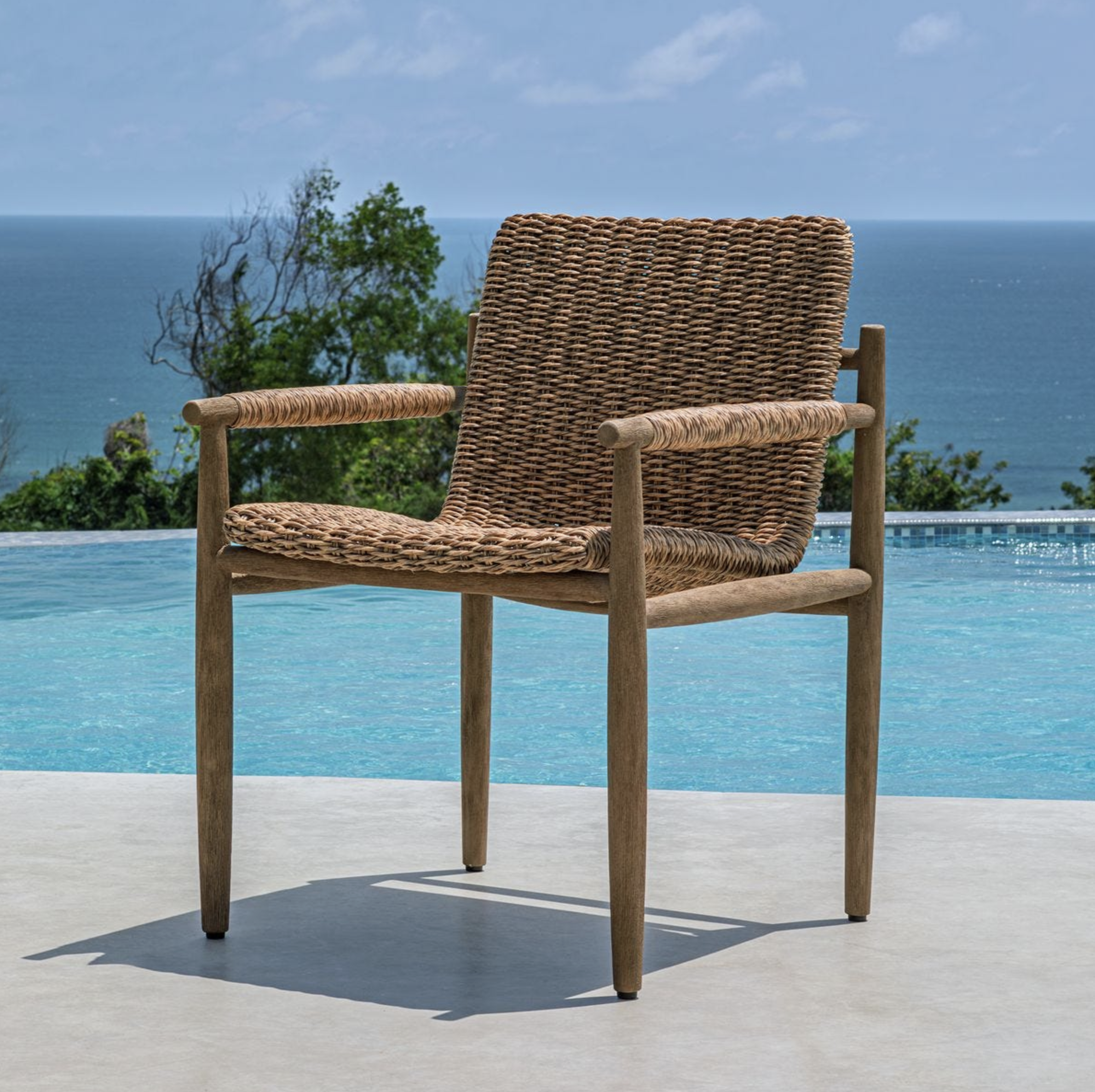 Golden Flax Sumba Outdoor Dining Chair