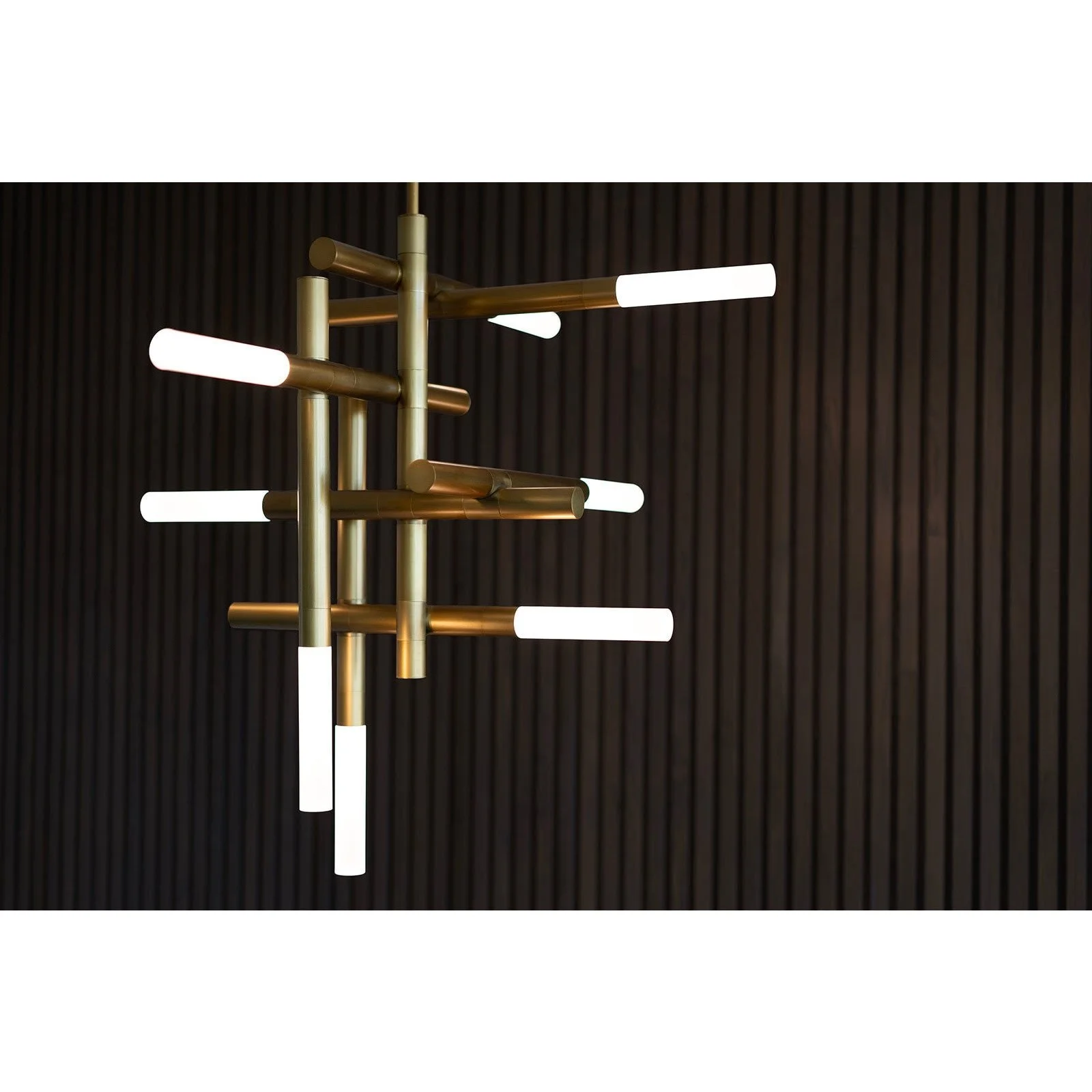 Brass Cass Chandelier