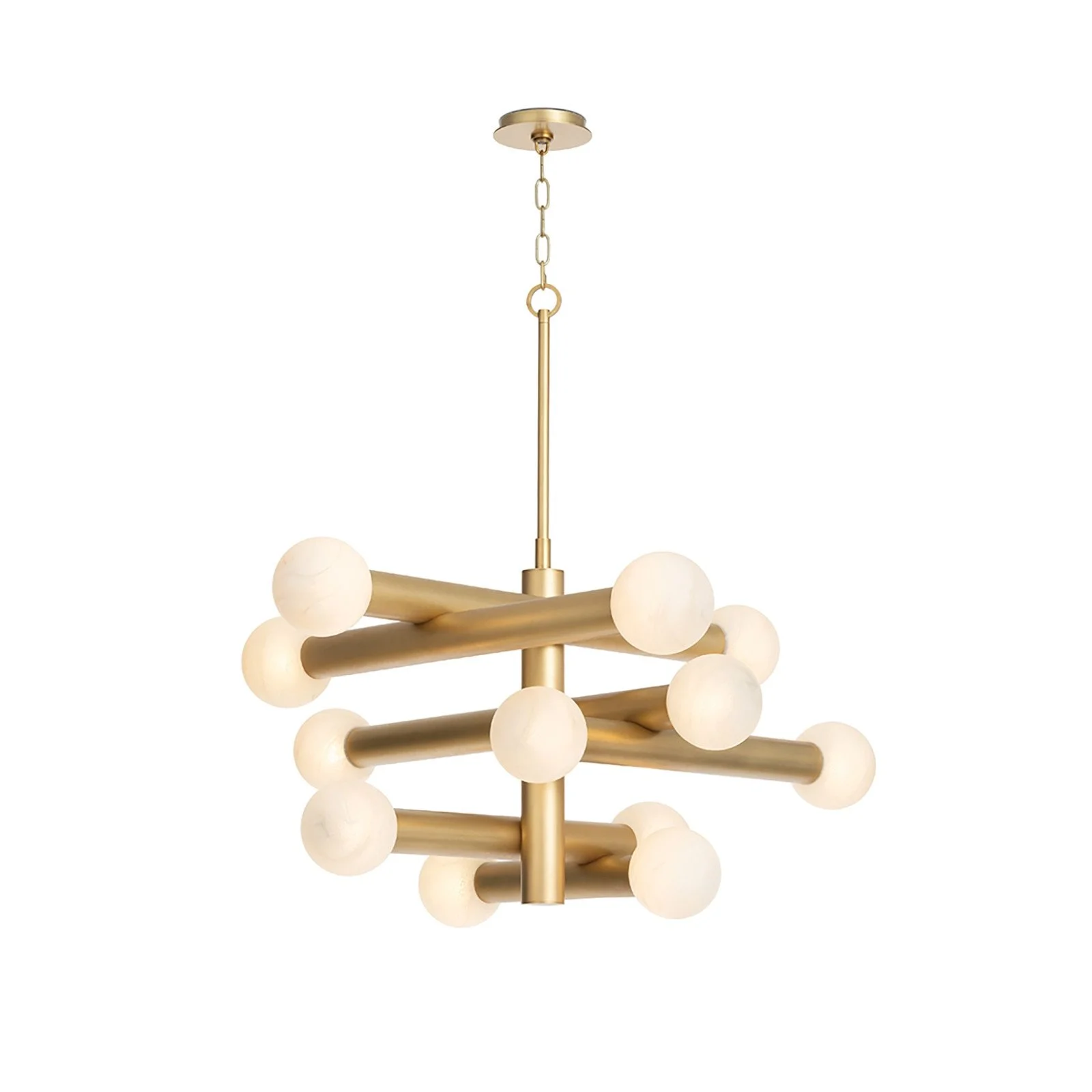 Brass Dion Chandelier