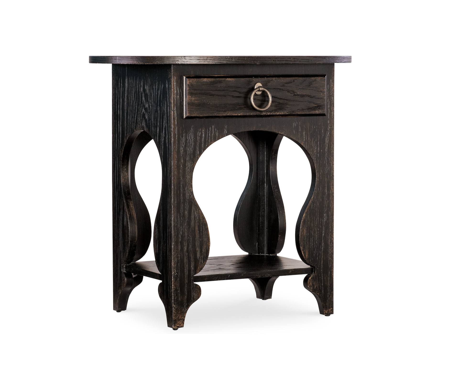 Molasses Americana Oval Nightstand