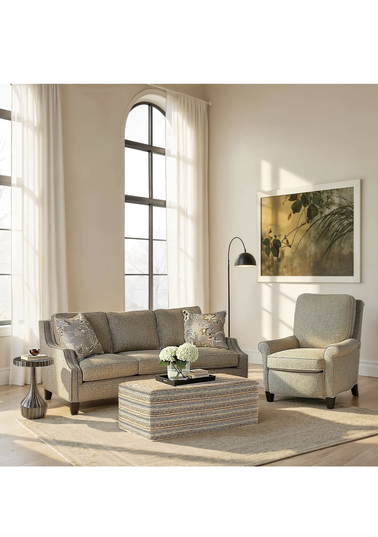 Customizable Austin 3 over 3 Sofa