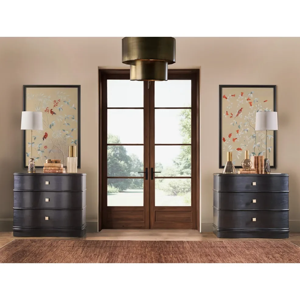 Melange Midnight Merlot Accent Chest