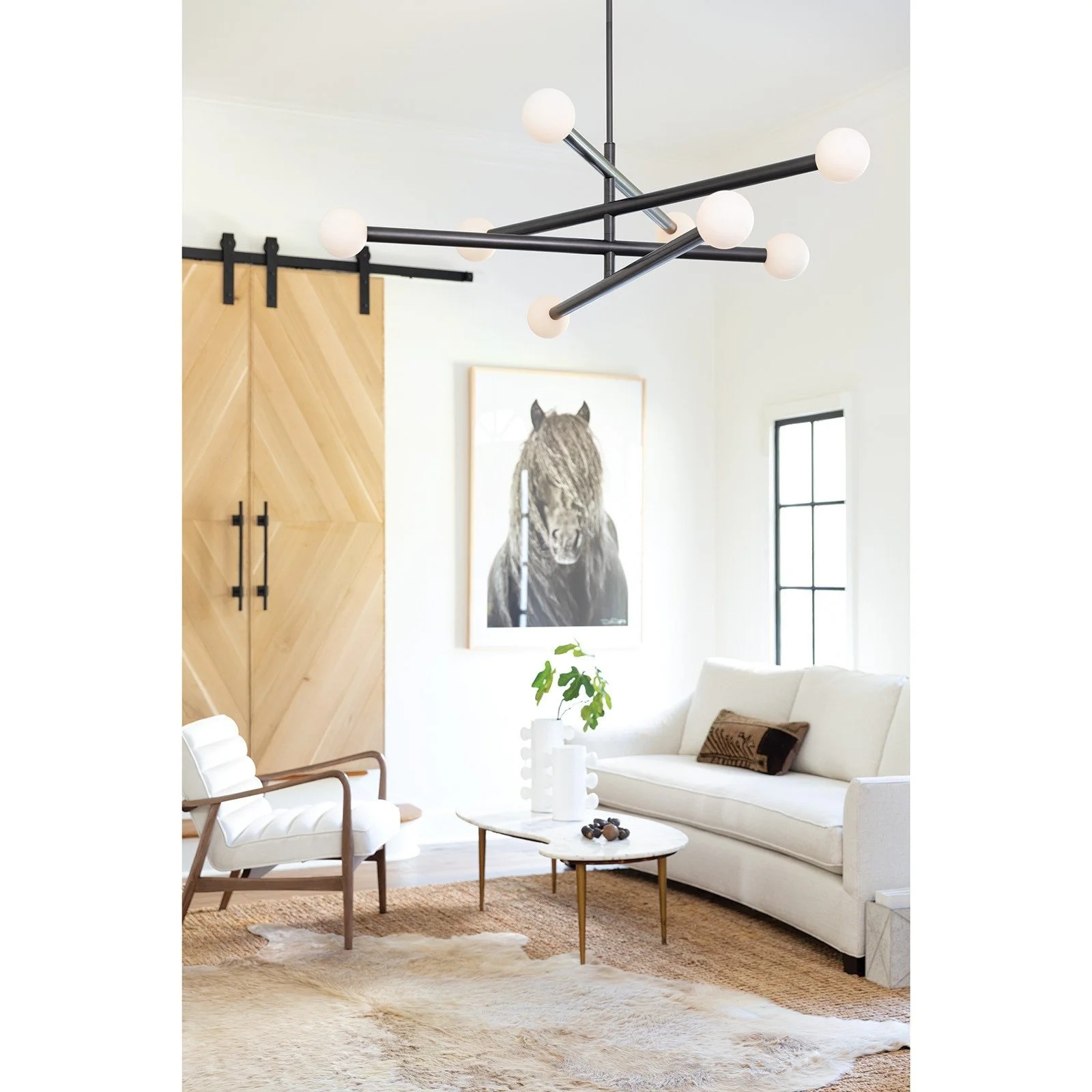 Bronze Beaubien Chandelier