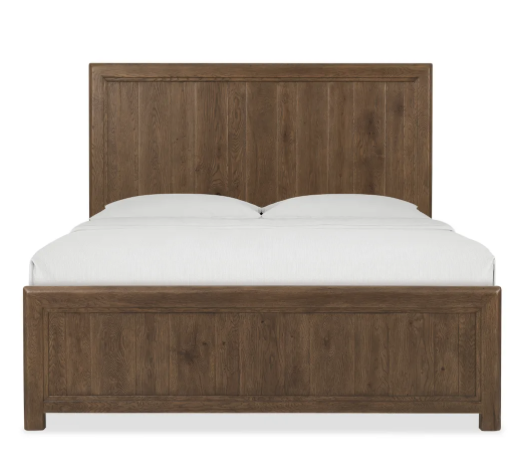 Worn Saddle Driftwood Panel Bed