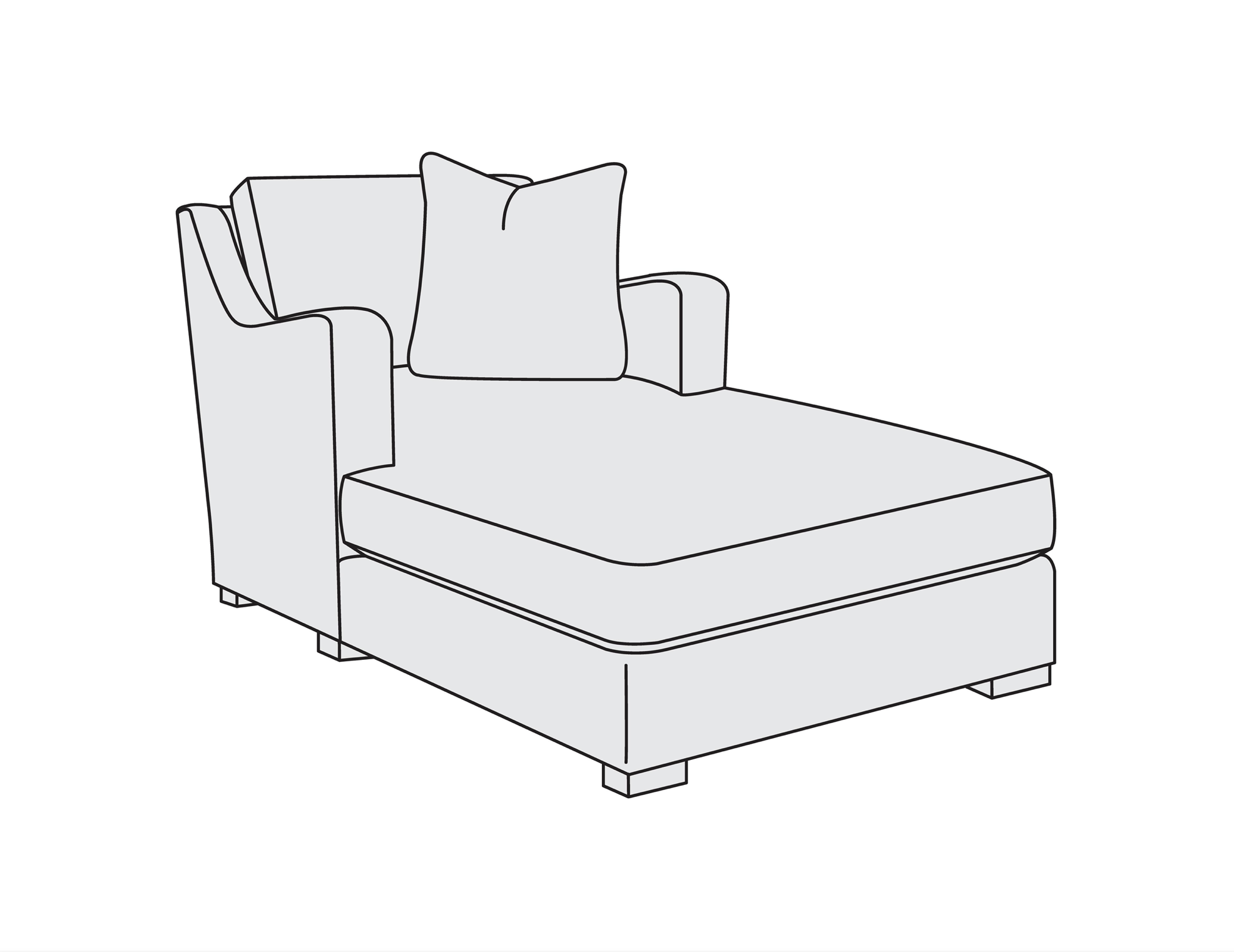 Customizbale Ventura Chaise