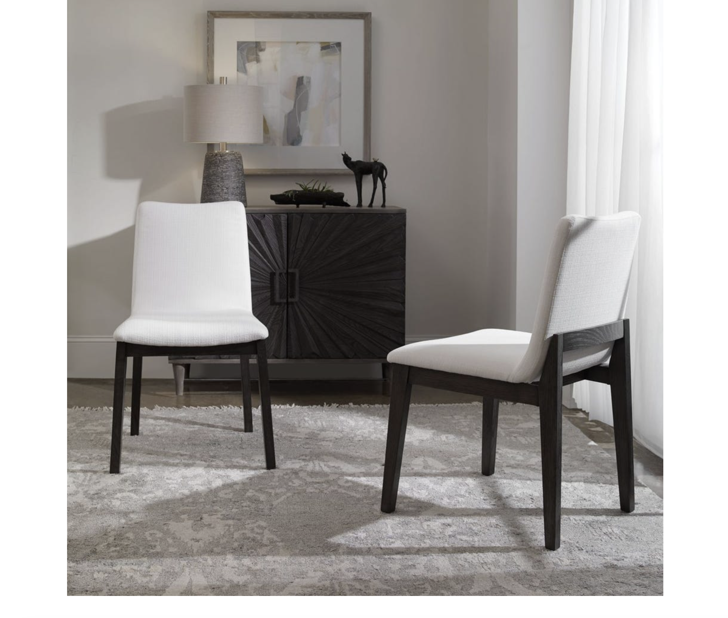 Espresso Delano Armless Chair