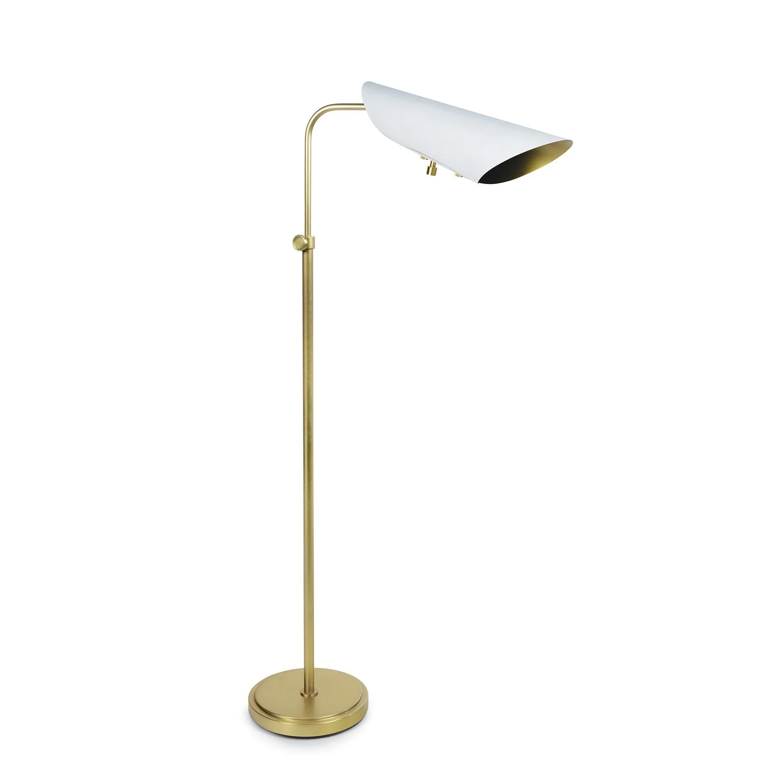 White Vest Floor Lamp