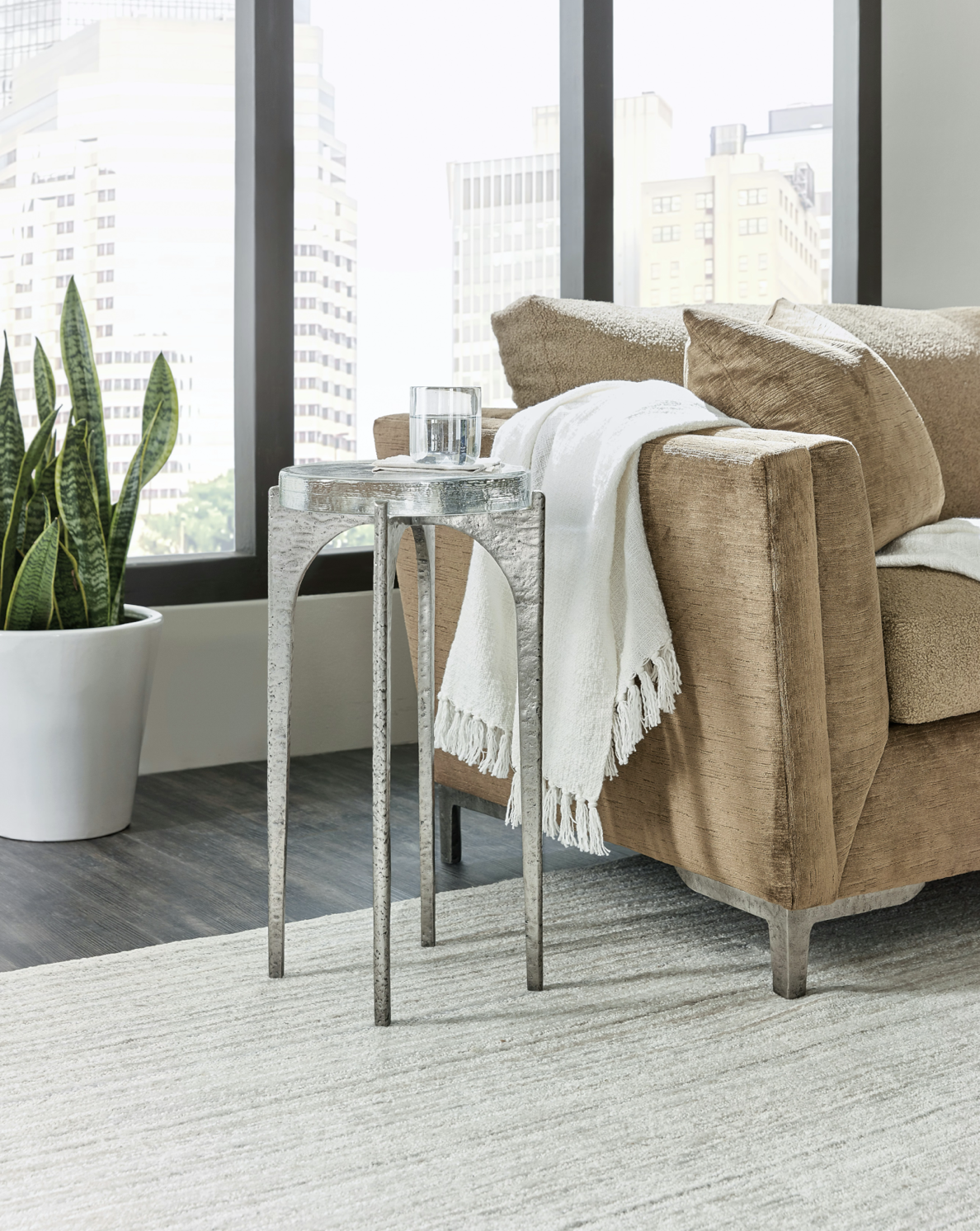 Silver Chapman Martini Table