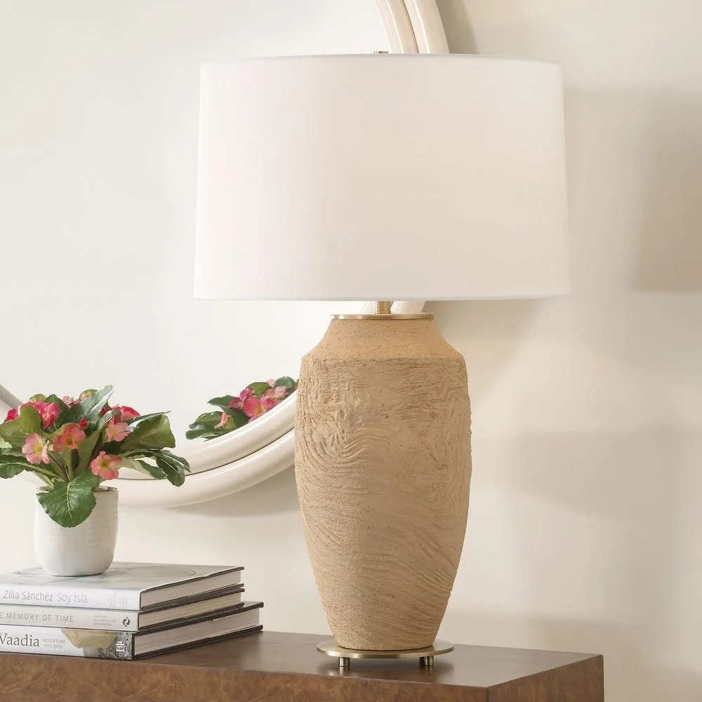 Sandstone Flow Table Lamp