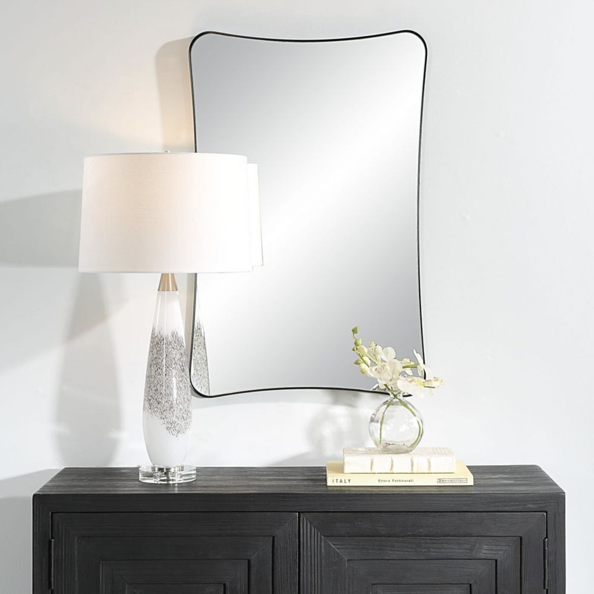 Black Loudon Vanity Mirror