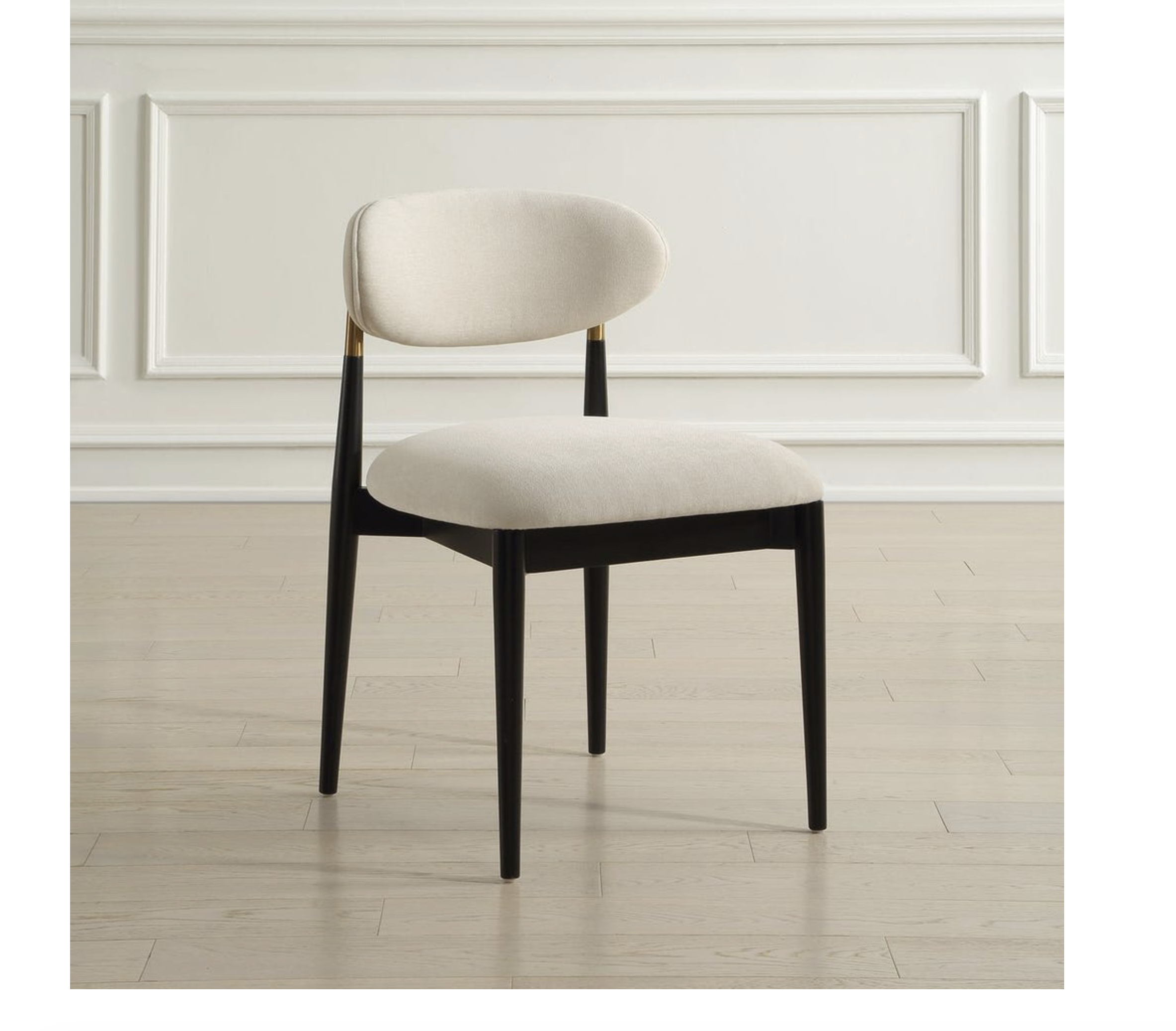 Black Moxie Armless Dining Chair