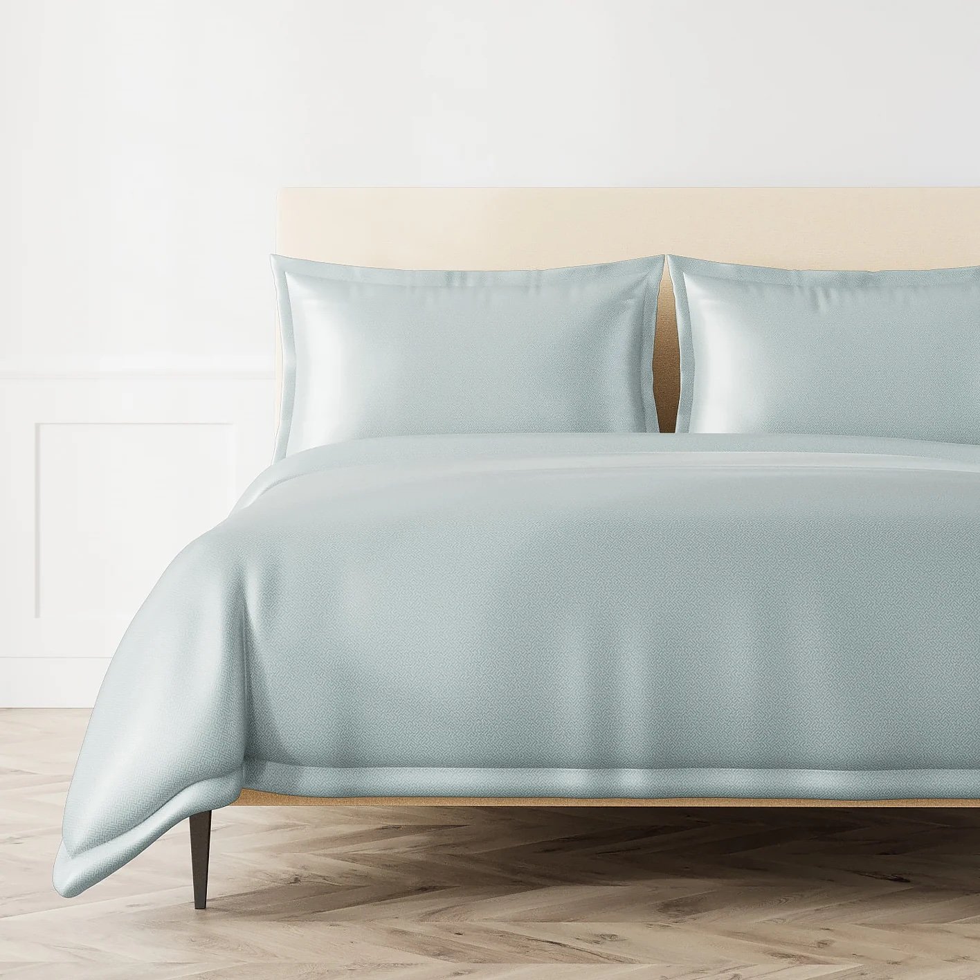 Labyrinth Duvet Set - Aqua