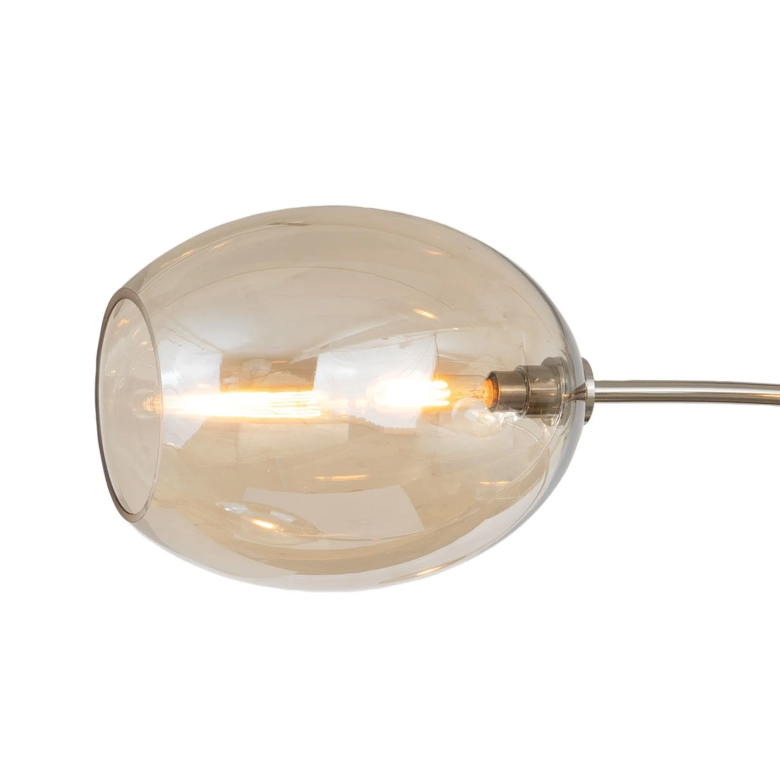 Nickel Champagne glass Artemis Chandelier