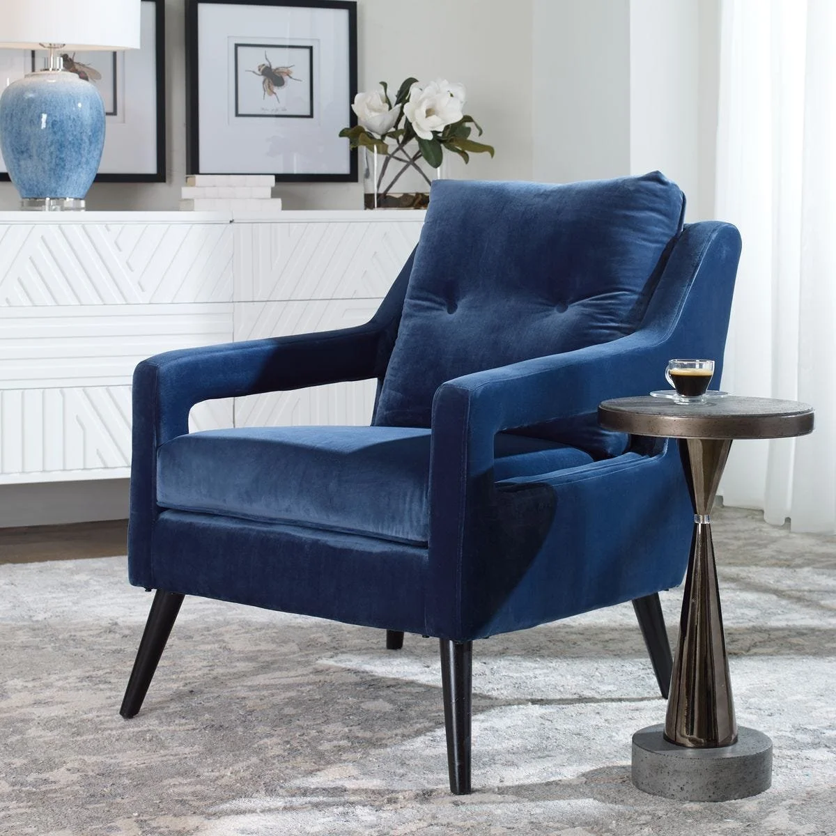 Blue, O'Brien Armchair