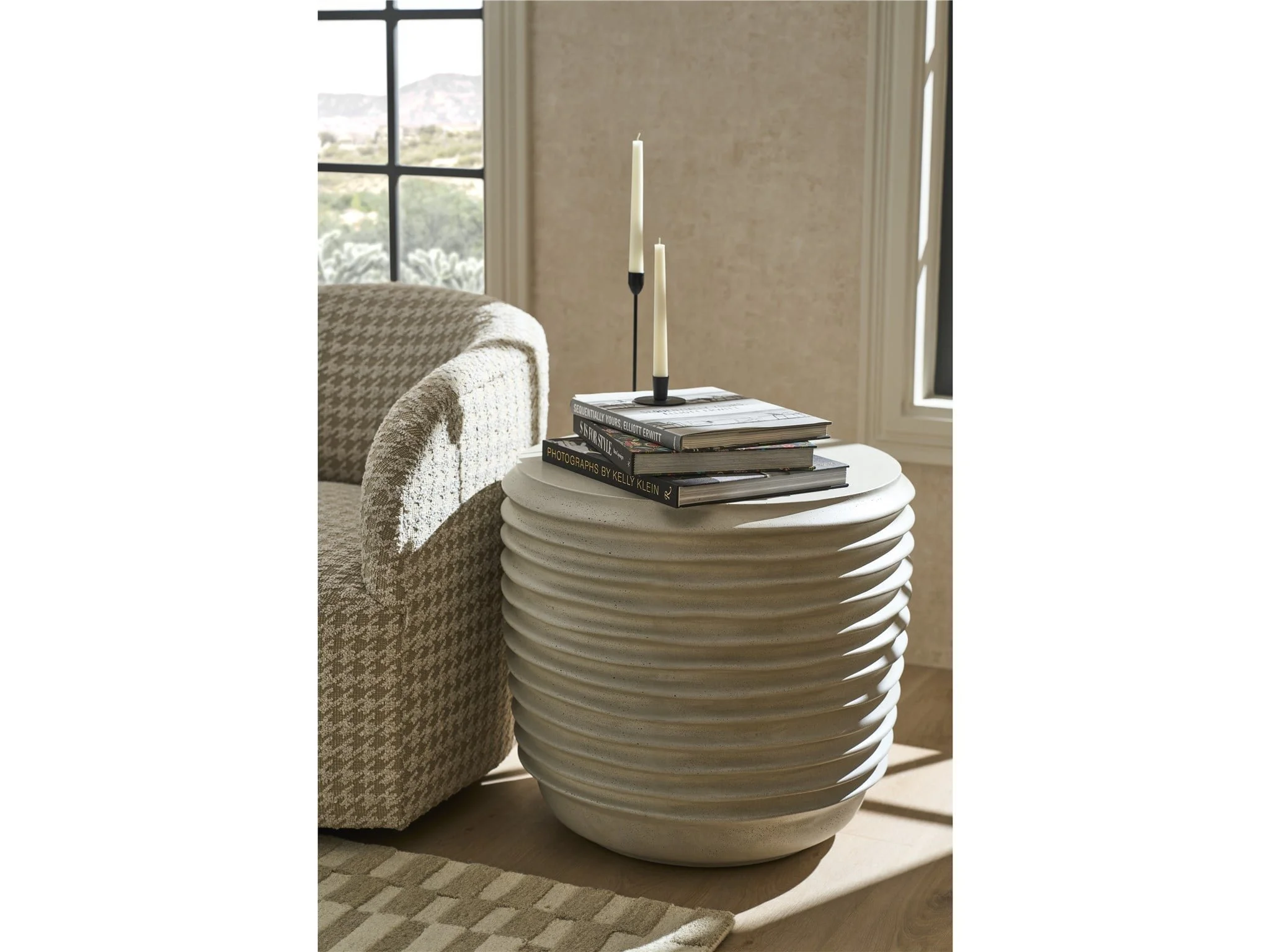 Dwell Linen Side Table