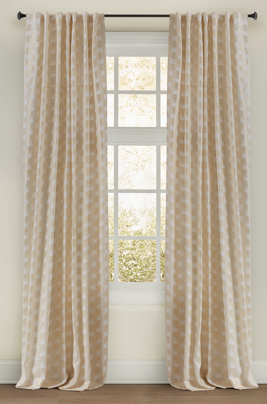 Customizable Ivory Shiam Panel