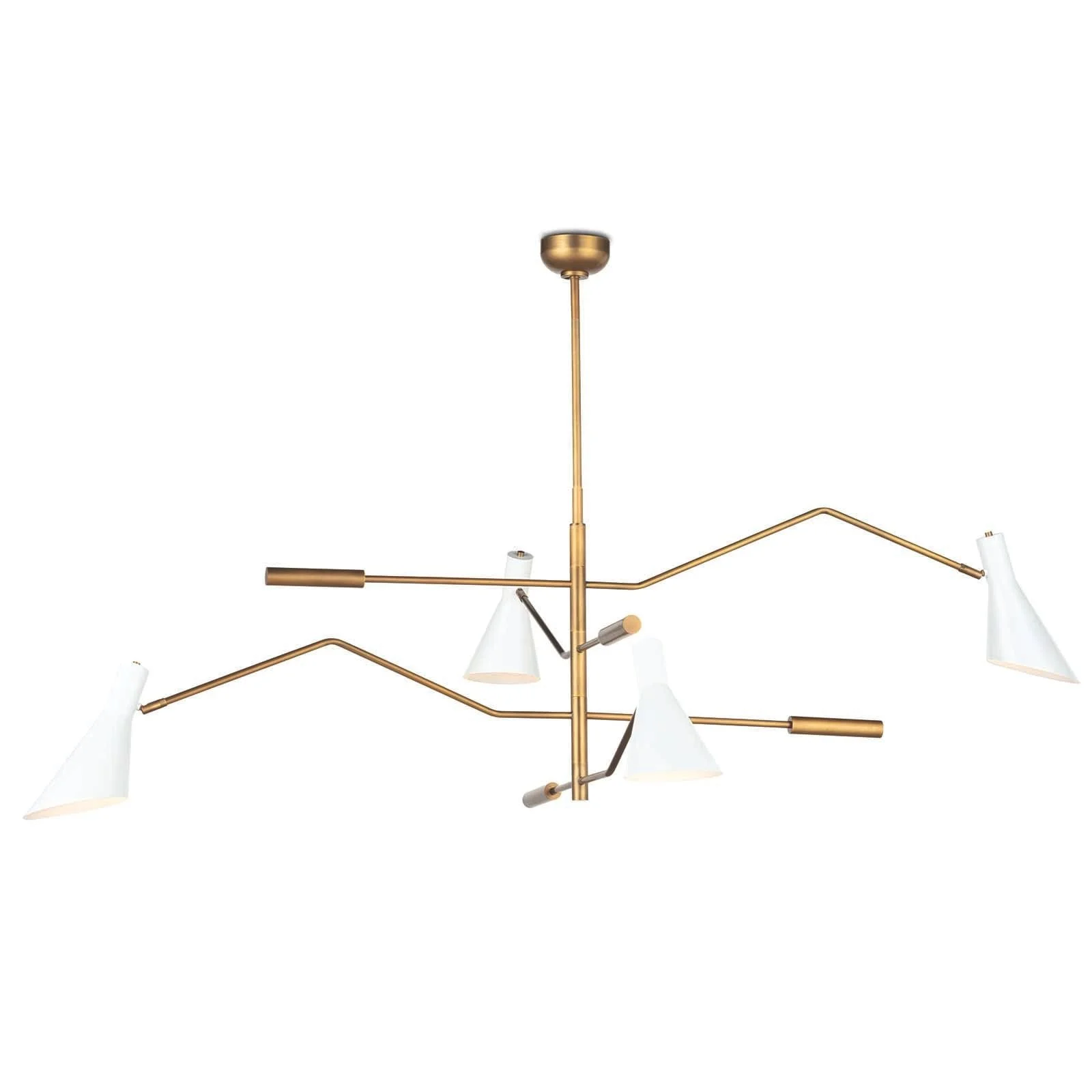White Spyder Chandelier