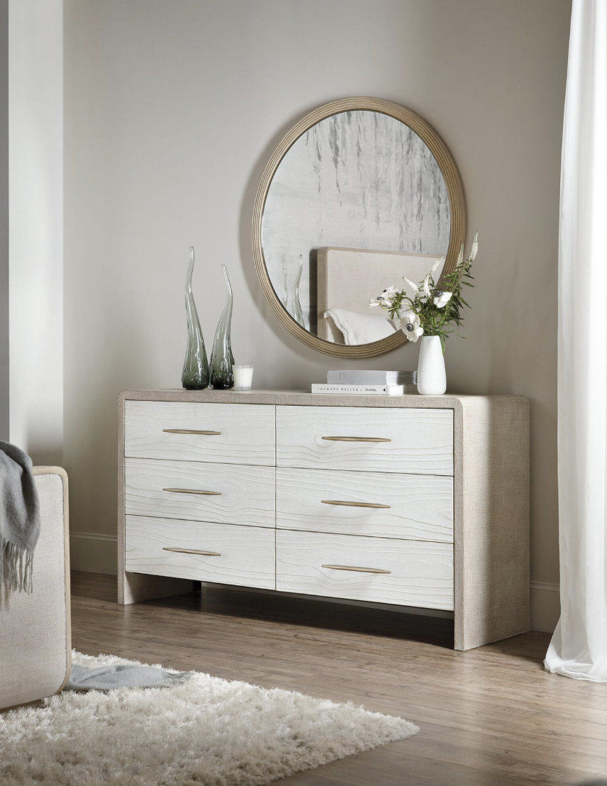 Cascade Round Mirror