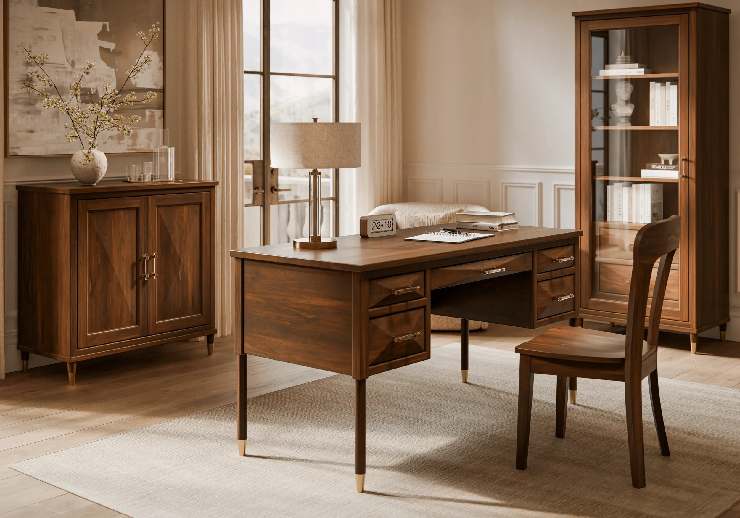 Yutzy-Woodworking-Emerald-Collection-Office-Room-Setting-Wormy-Maple-OCS-Coffee-FINAL-scaled.webp