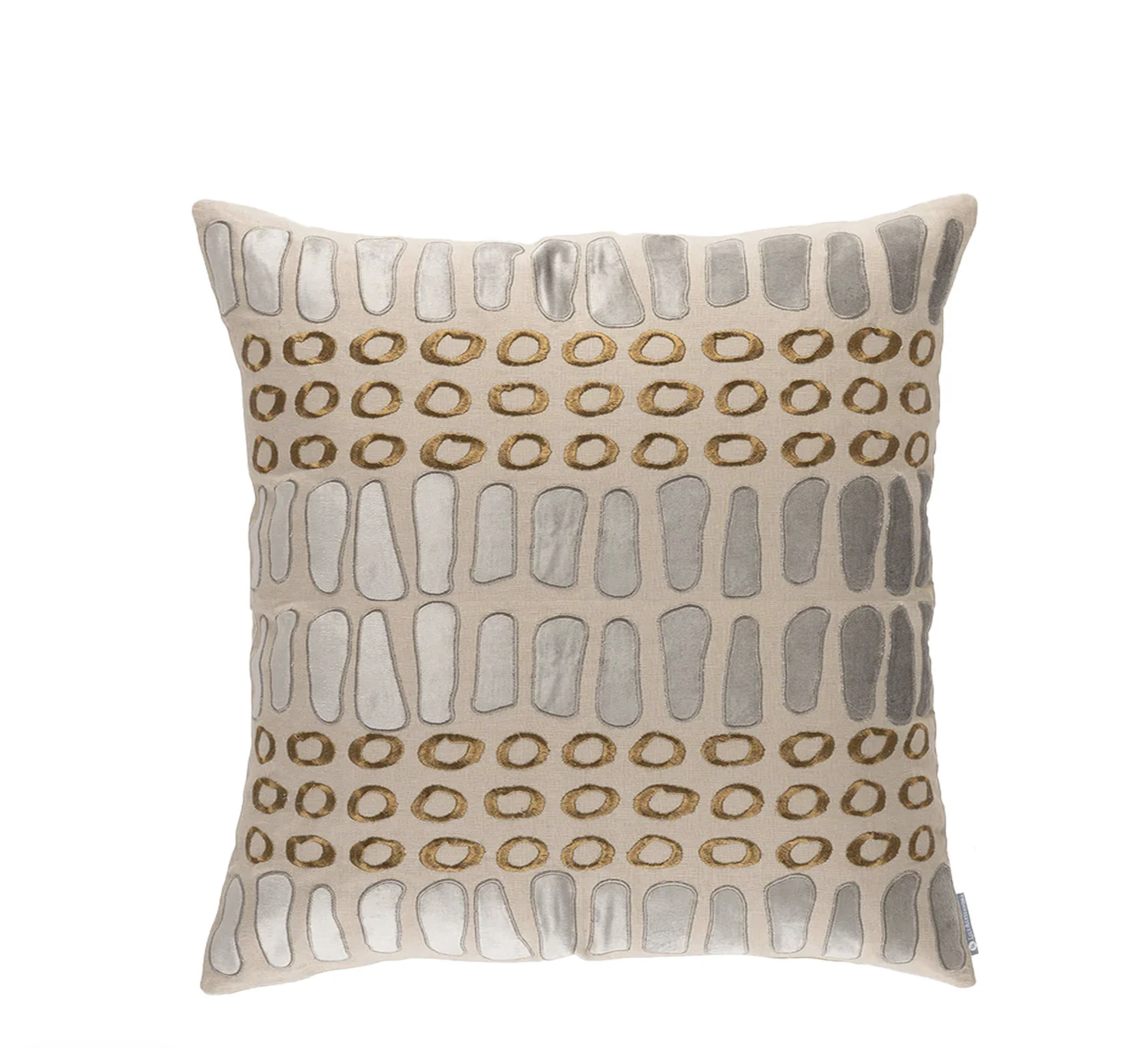 Peru Dark Sand Linen Decorative Pillow