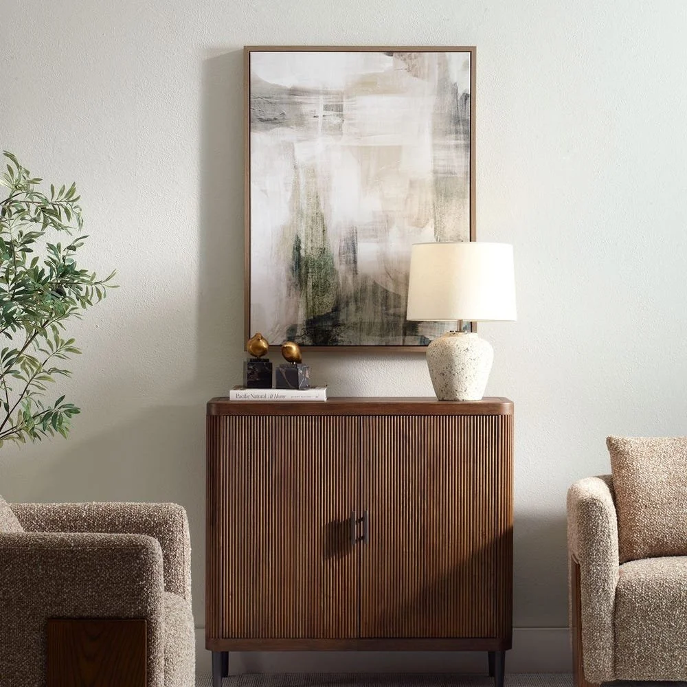 Subliminal Drift Framed Canvas