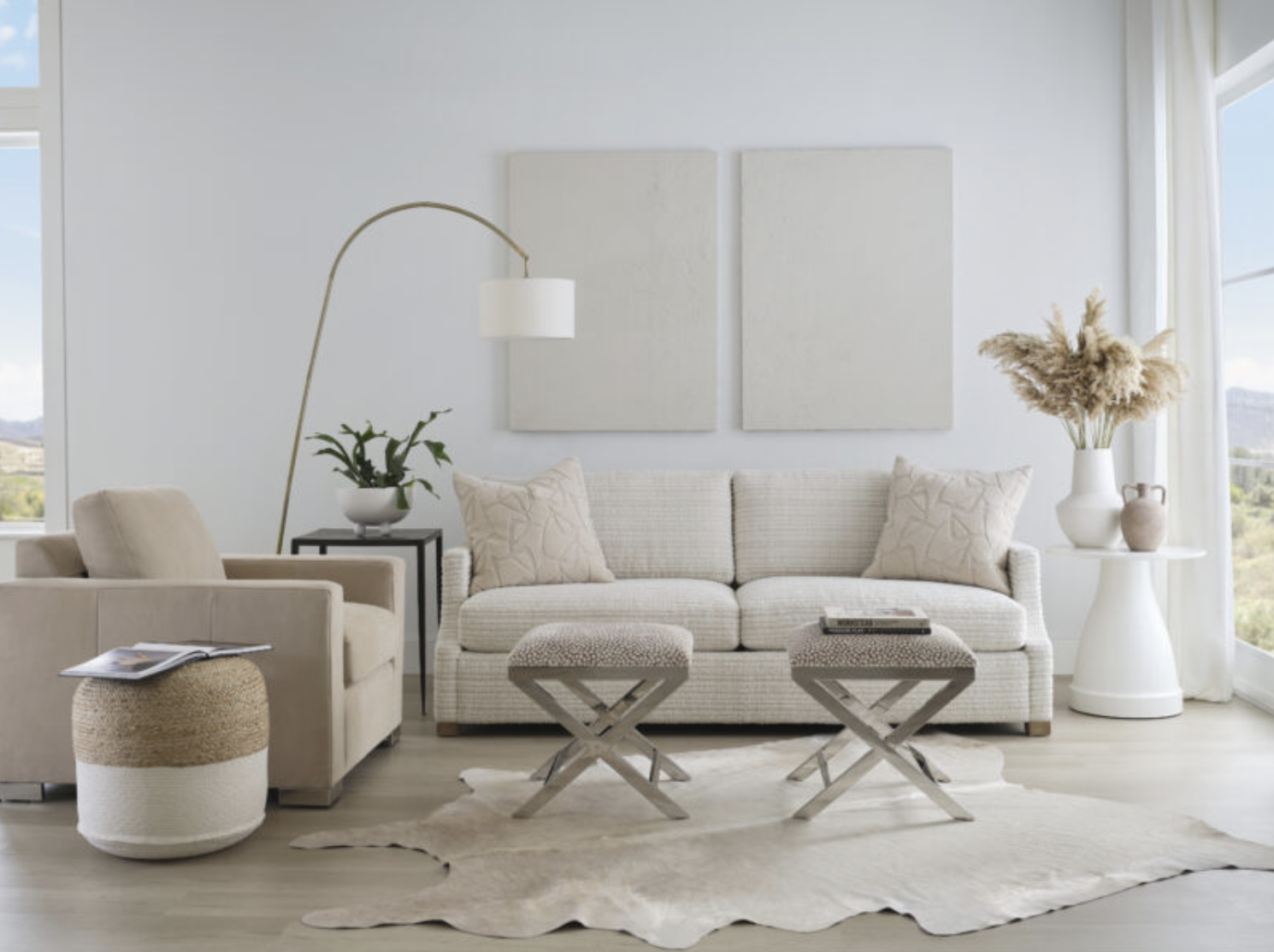 Customizable M-Series Custom Choices Modern Short Sofa