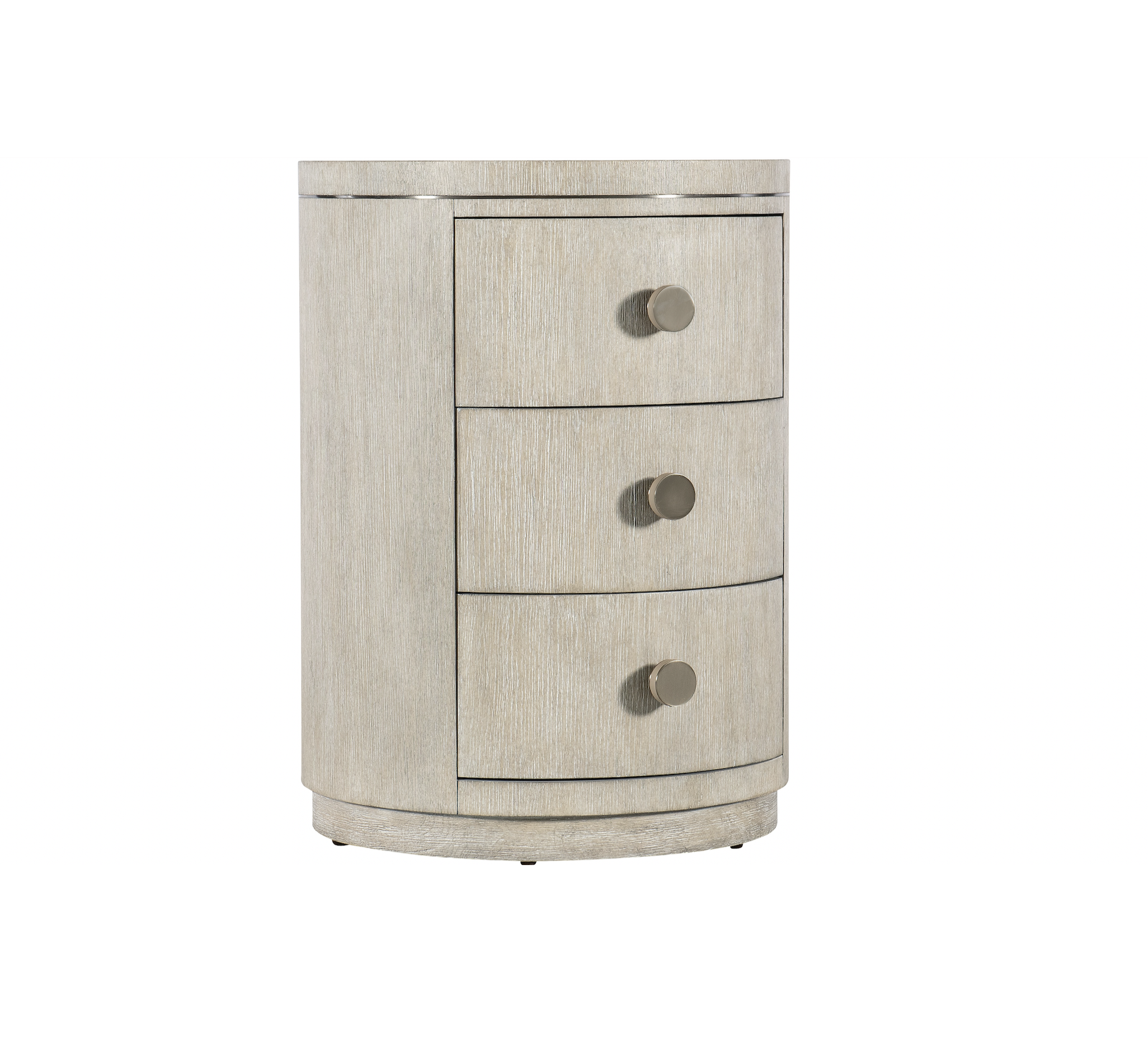 Light Modern Mood Round Nightstand