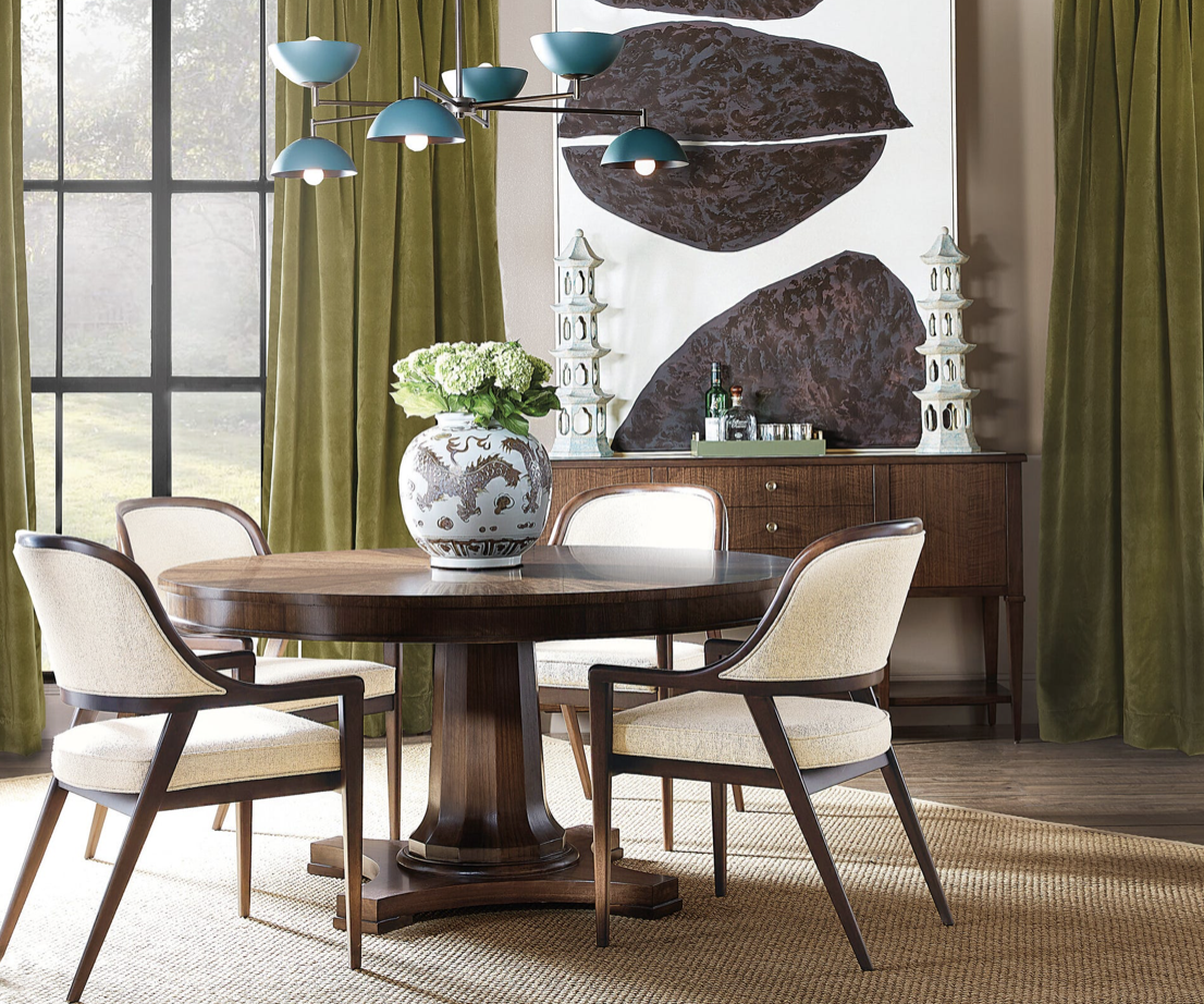 Archives Round Pedestal Dining Table