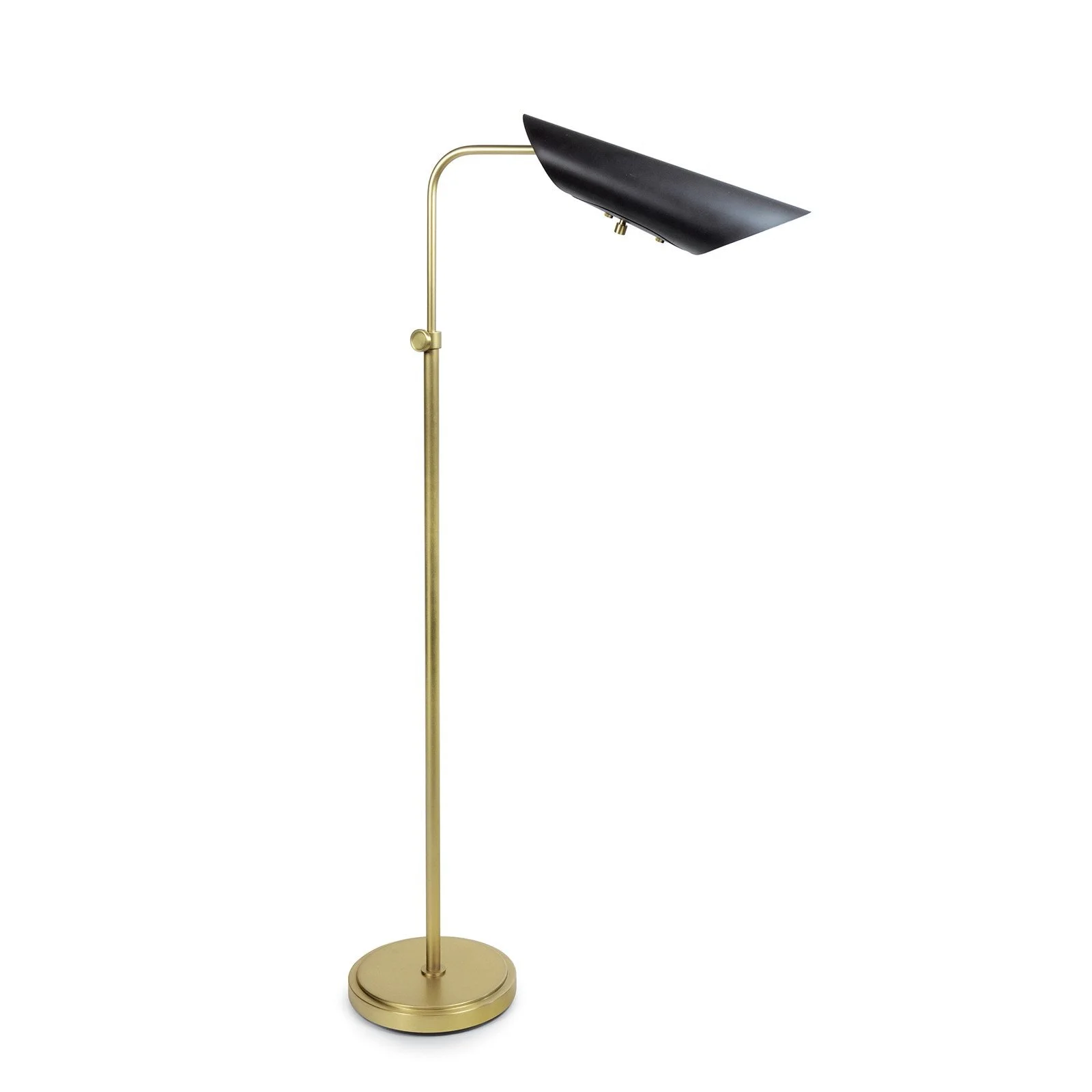 Black Vest Floor Lamp
