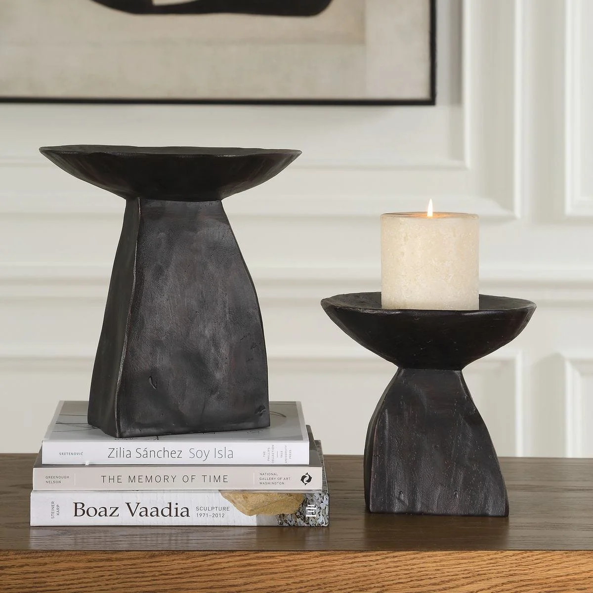 Shadow Pedestal Bowls Set of 2